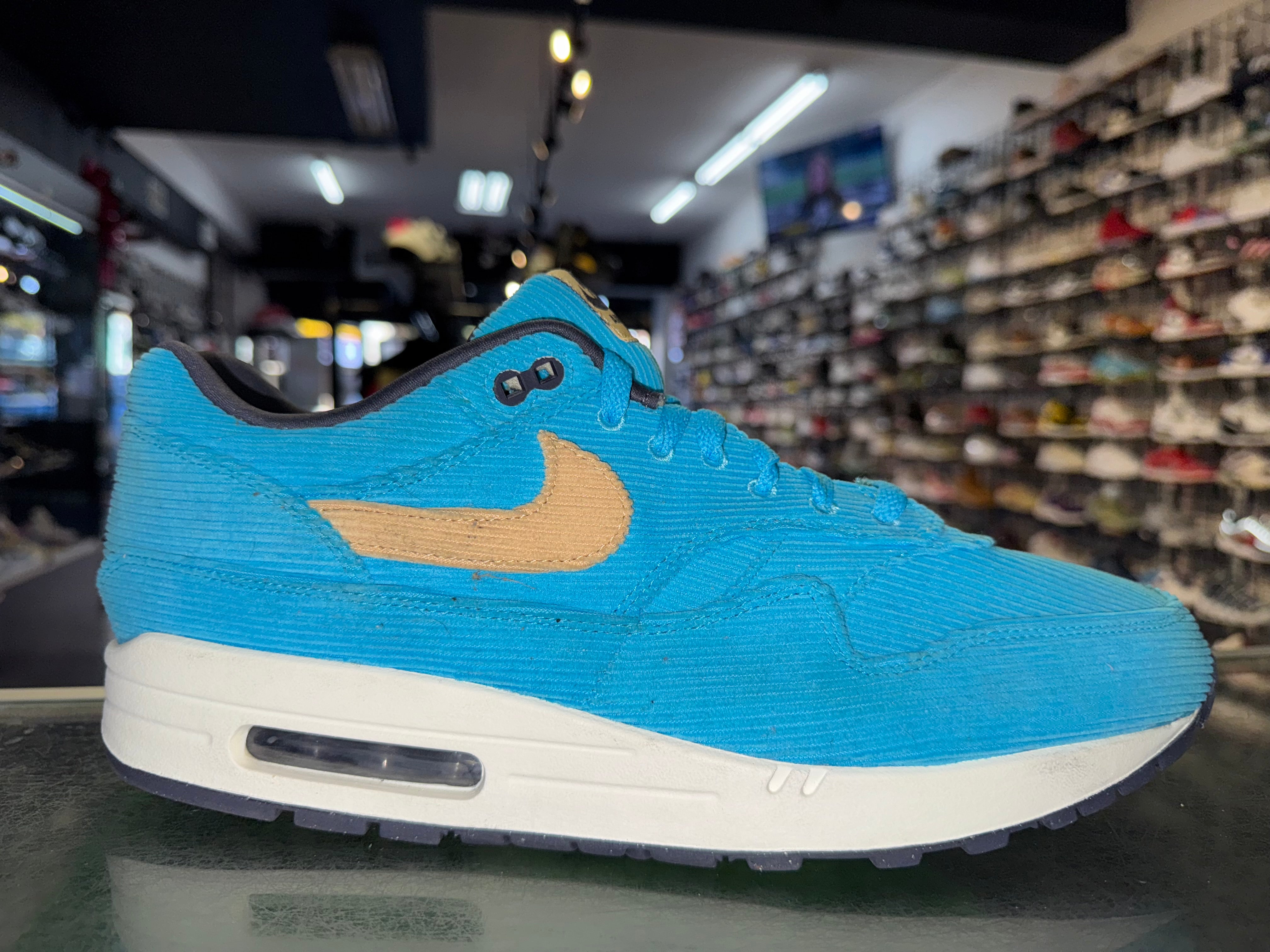 Size 13 Air Max 1 "Blue Corduroy"