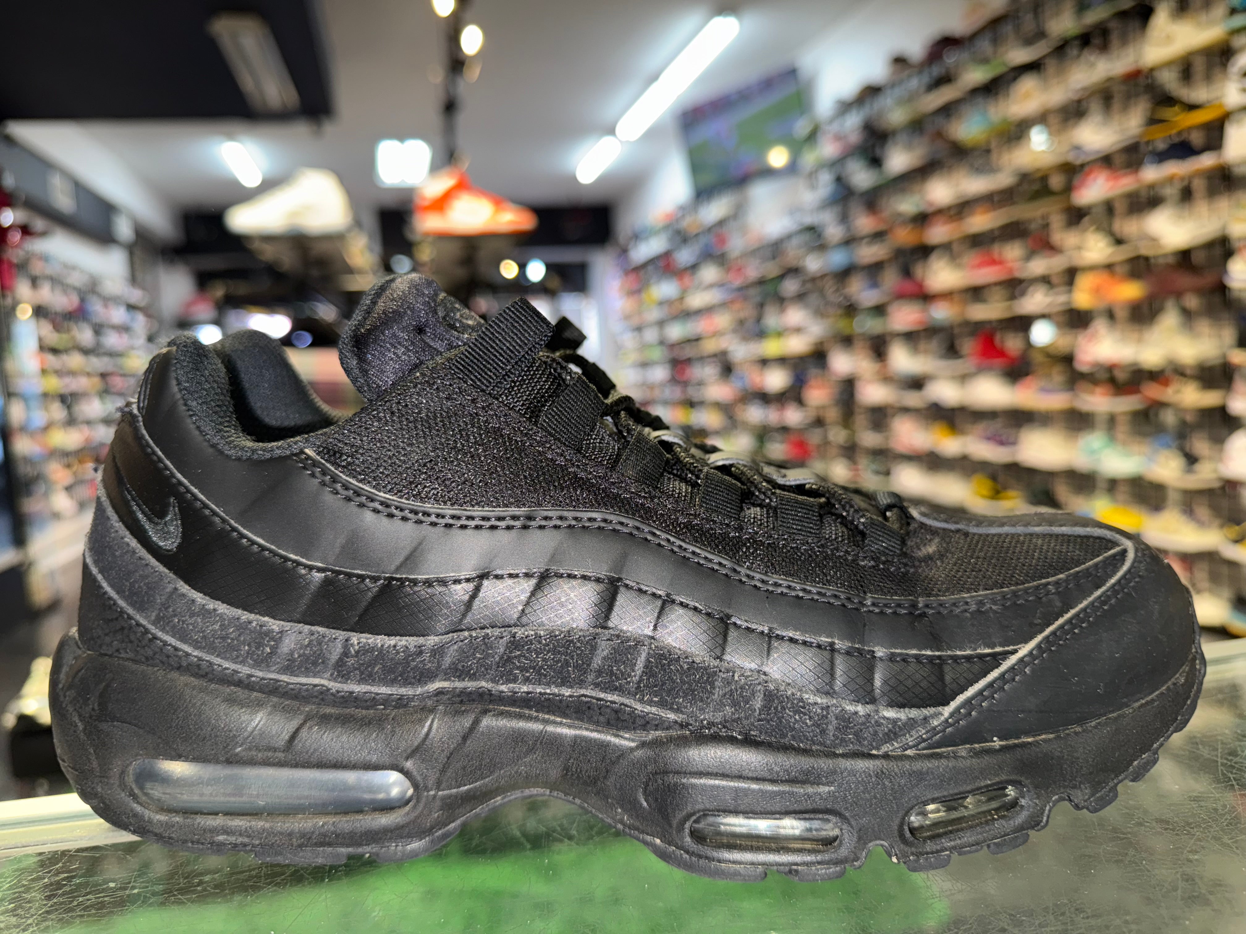 Size 10 Air Max 95 Essential "Triple Black"