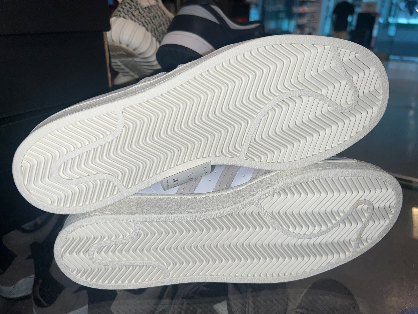 Size 9 Adidas Superstar “White Black” Brand New (Mall)