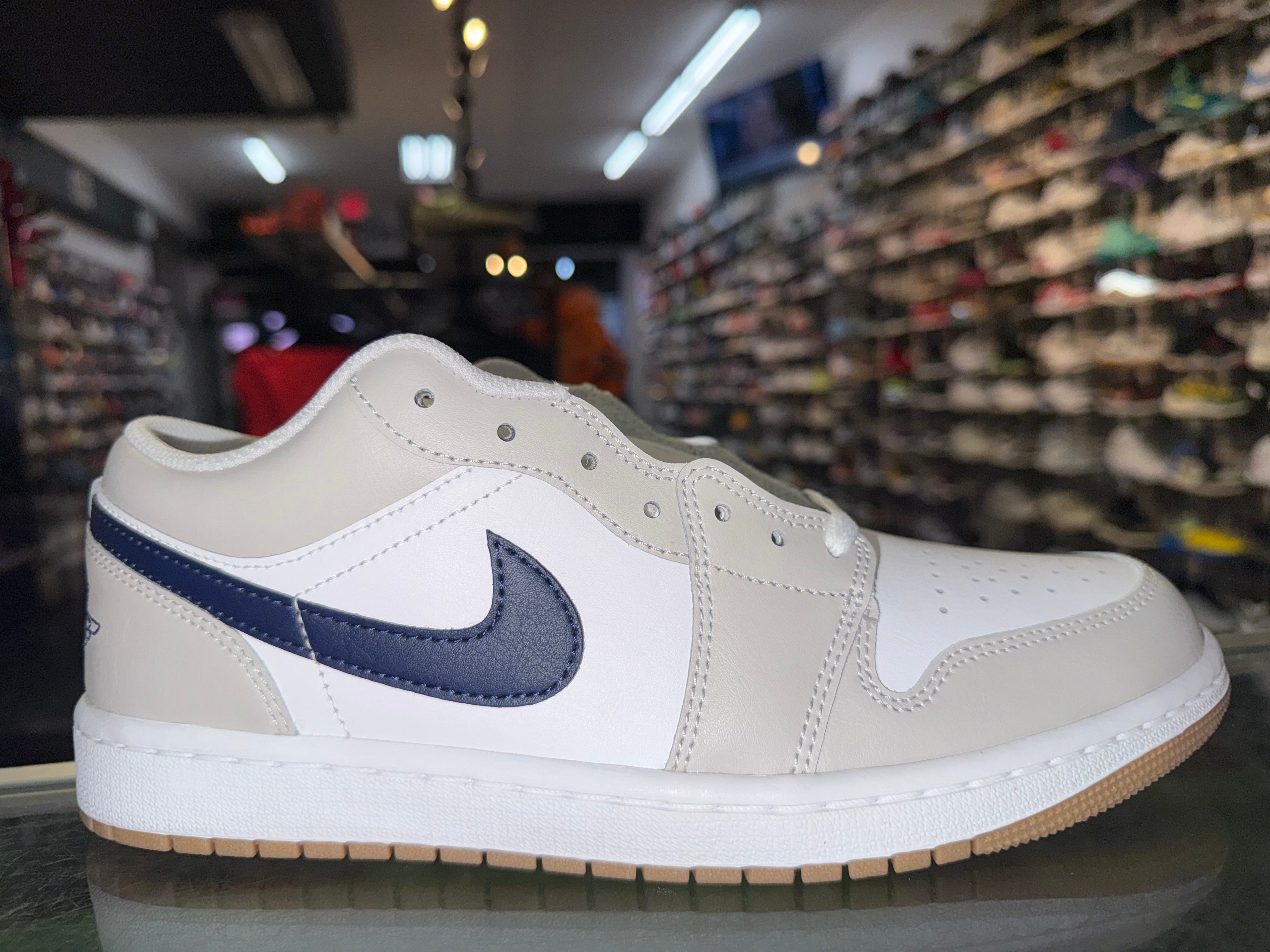 Size 9 Air Jordan 1 Low "Midnight Navy" Brand New