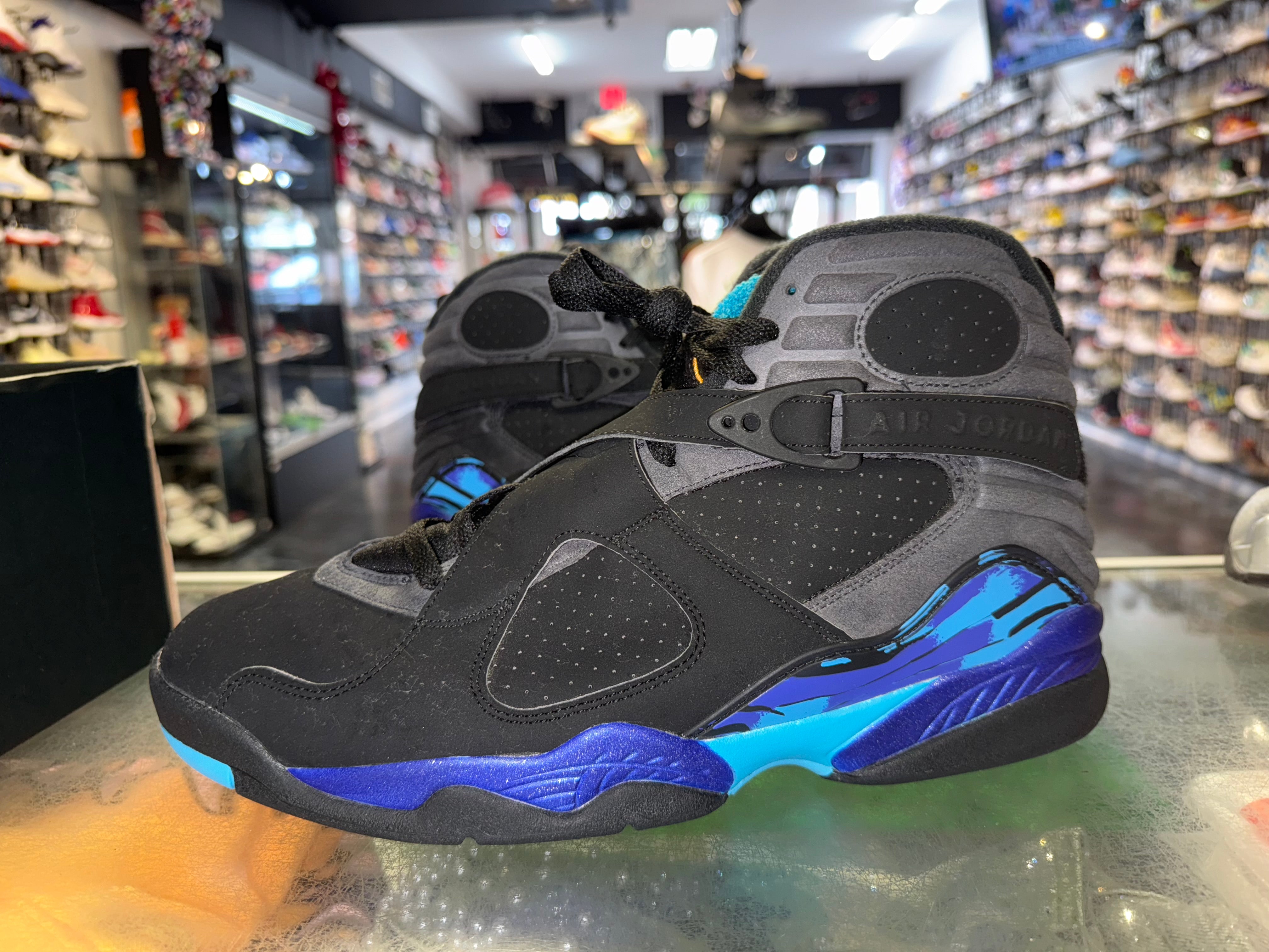 Size 13 Air Jordan 8 "Aqua" 2015