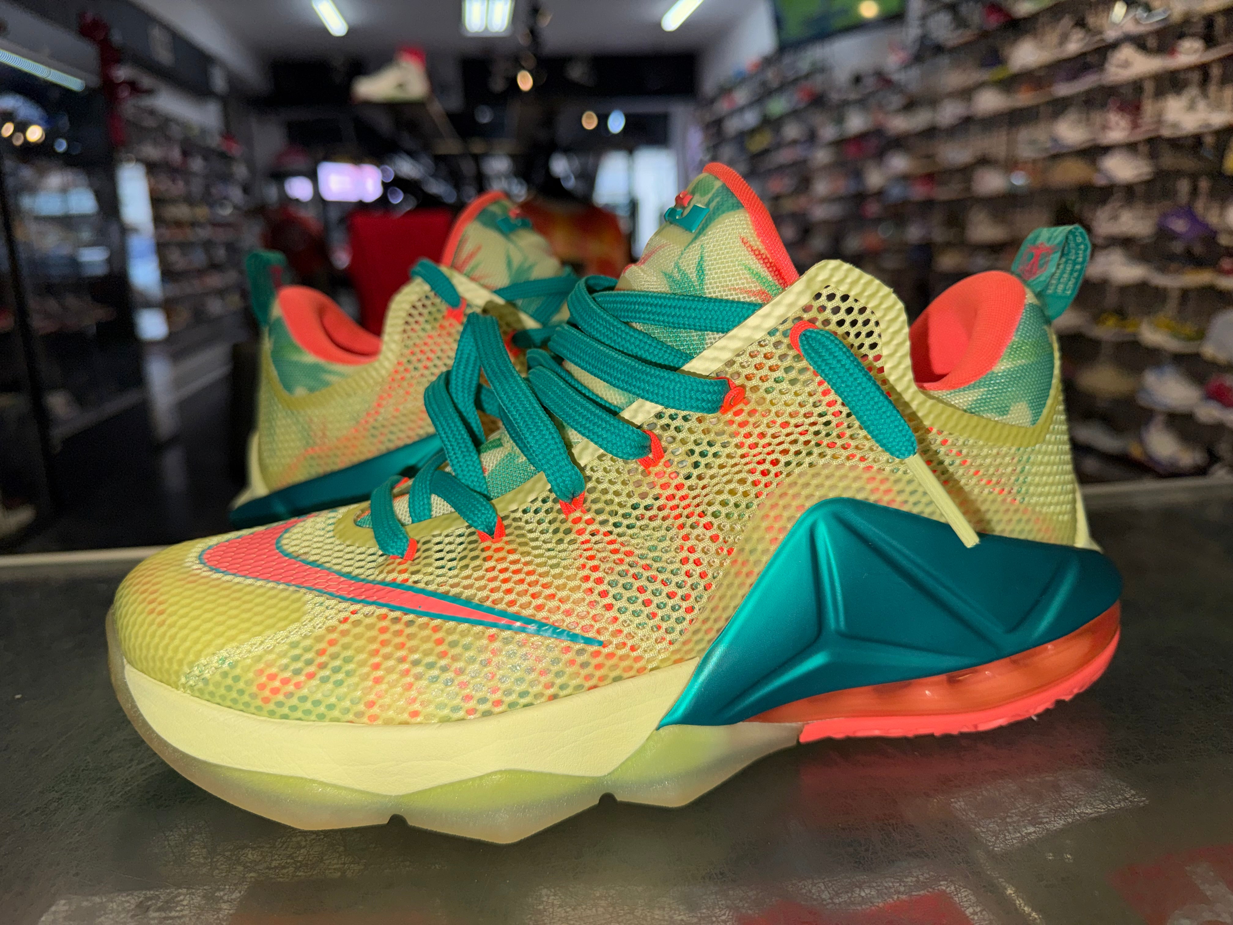 Size 8.5 Lebron 12 "LeBronald Palmer"