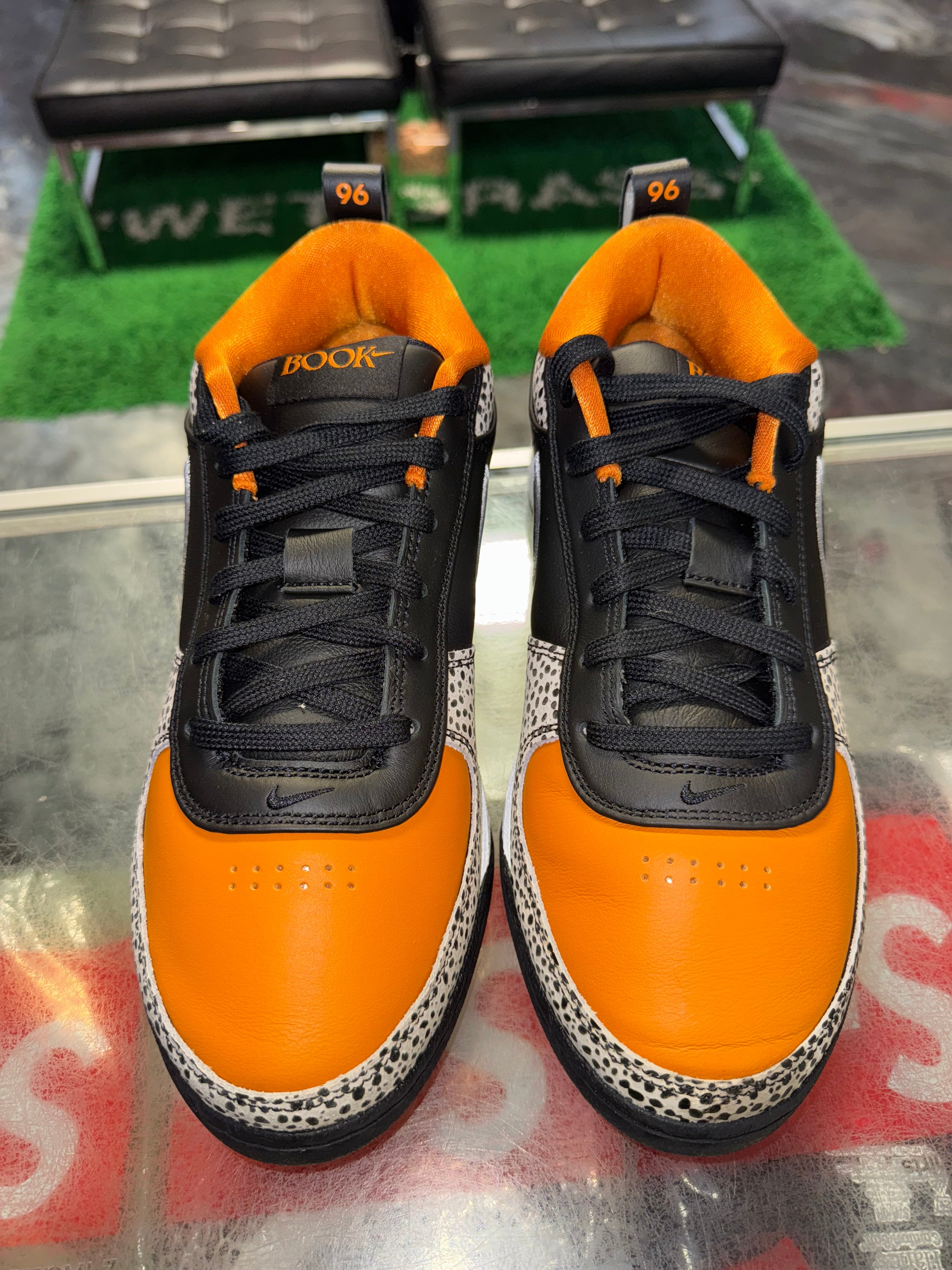 Size 12.5 Nike Book 1 "Safari" Brand New