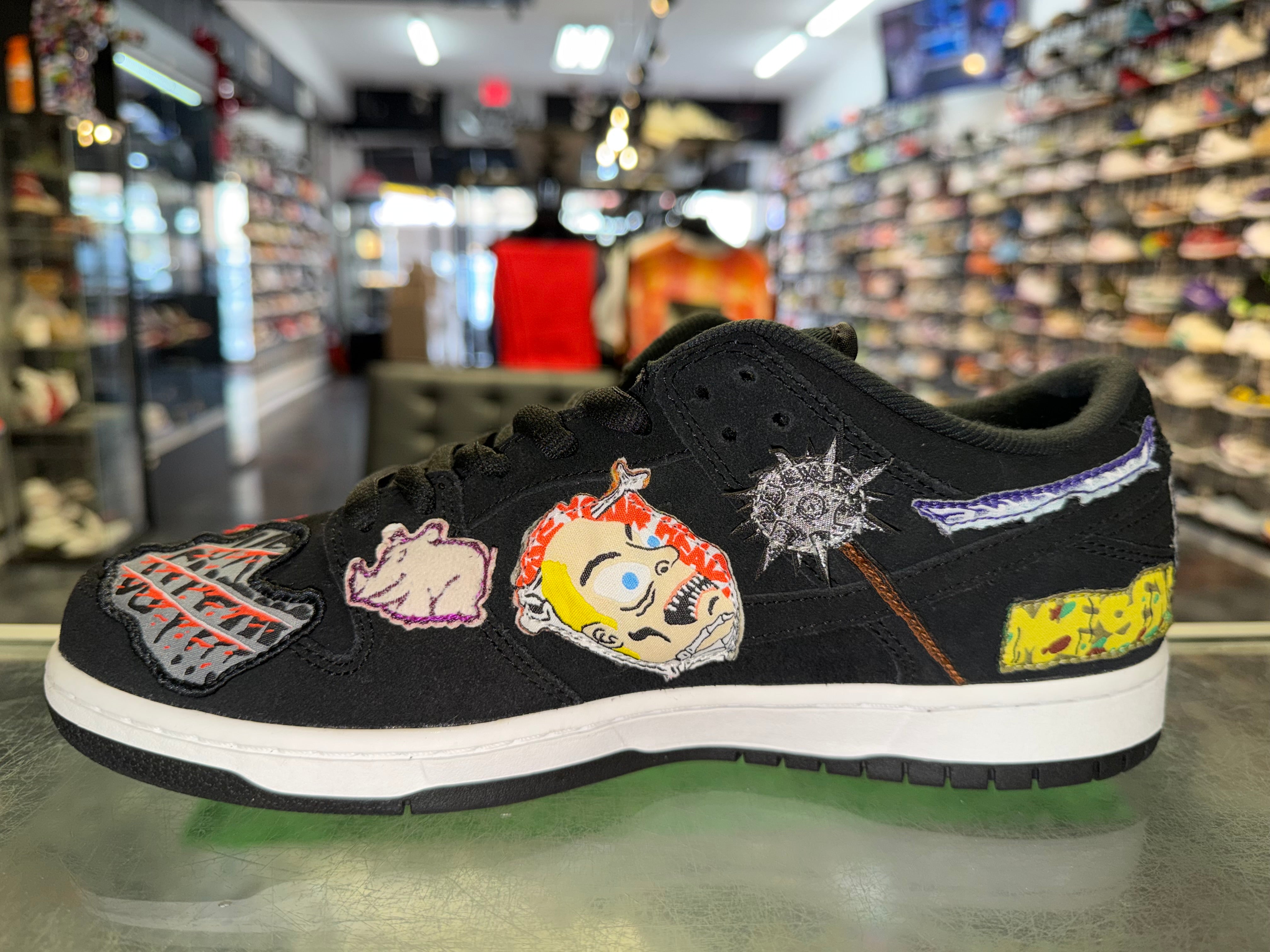 Size 9.5 Dunk Low SB "Neckface" Worn 1x