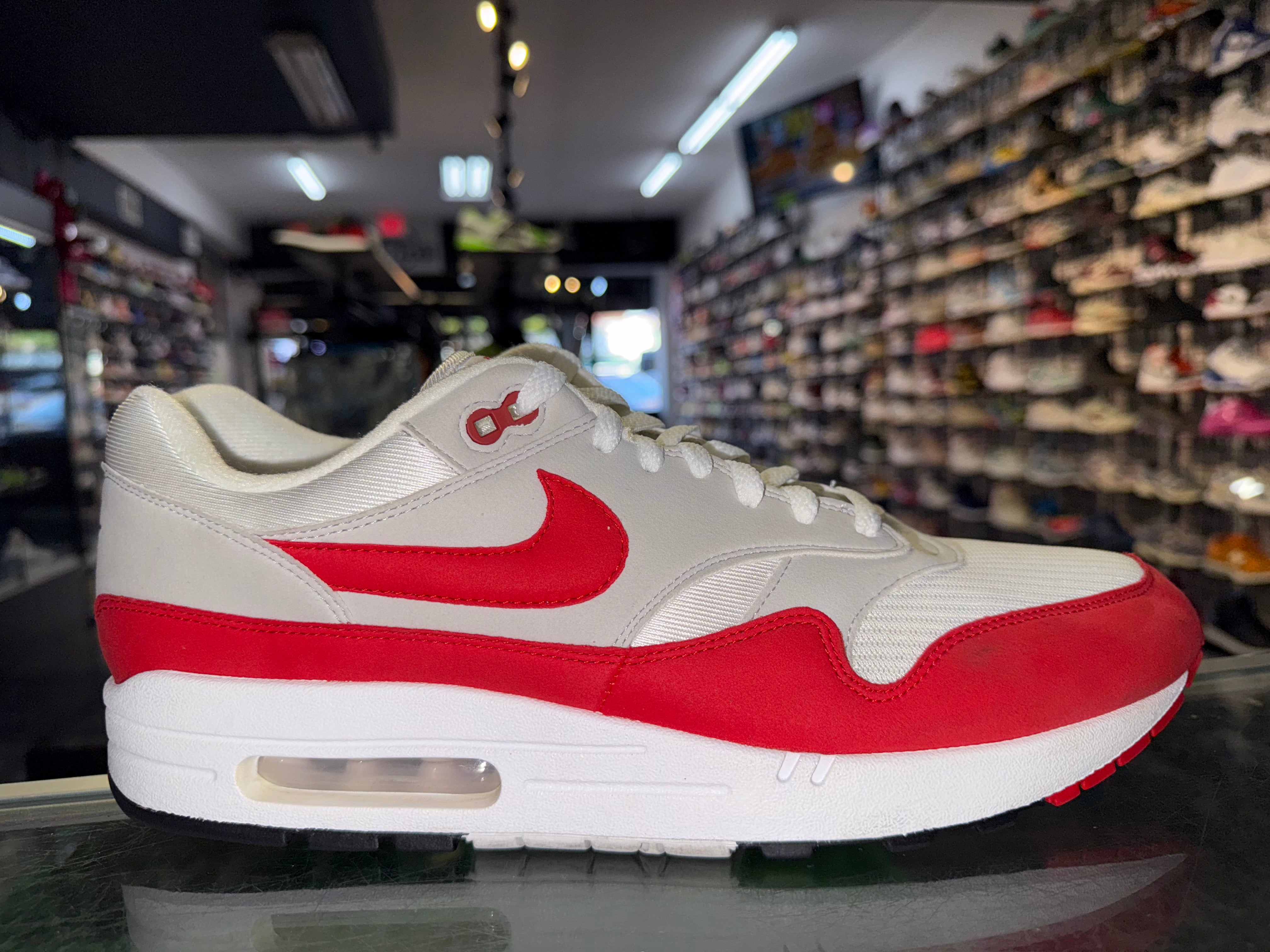 Size 12 Air Max 1 "Anniversary Red"