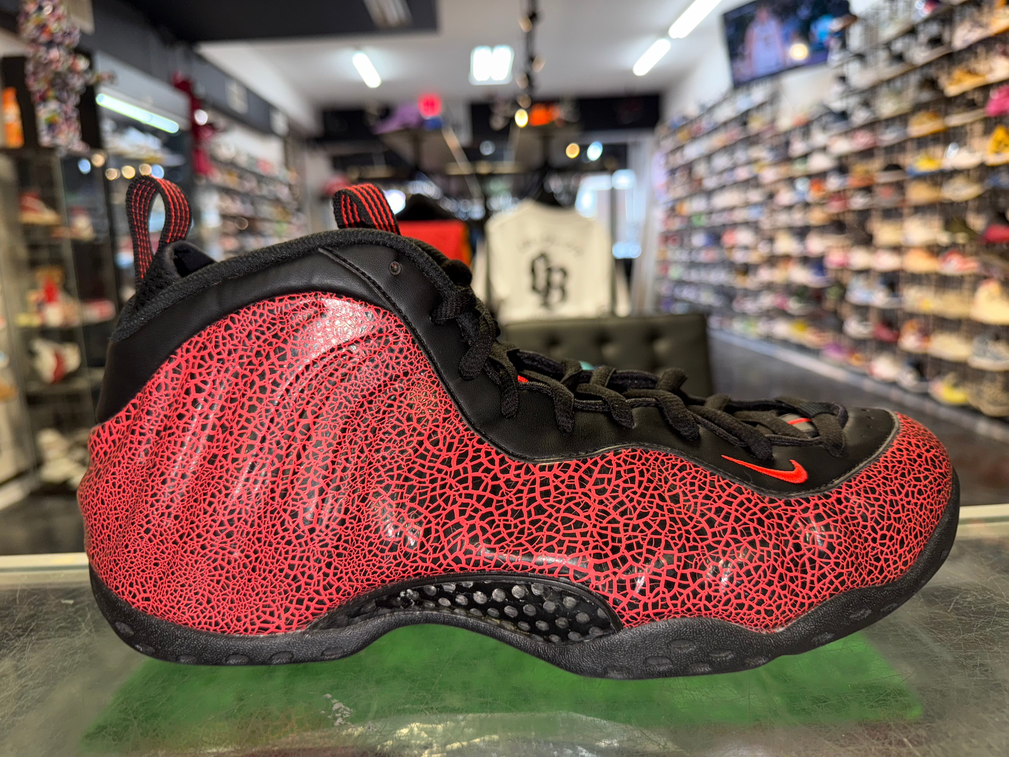 Size 10 Foamposite One "Cracked Lava"