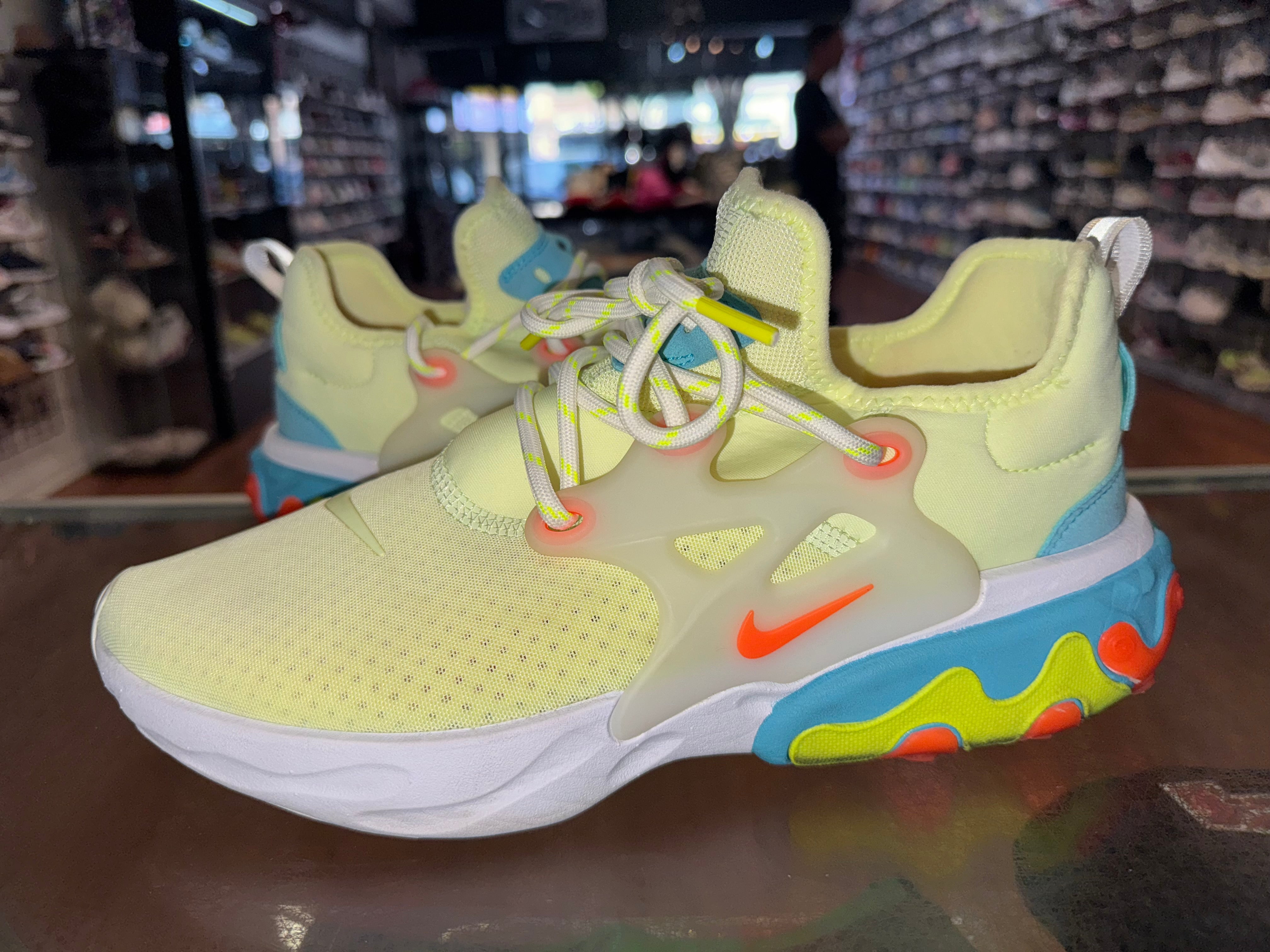 Size 9 Nike React Presto "Barely Volt"