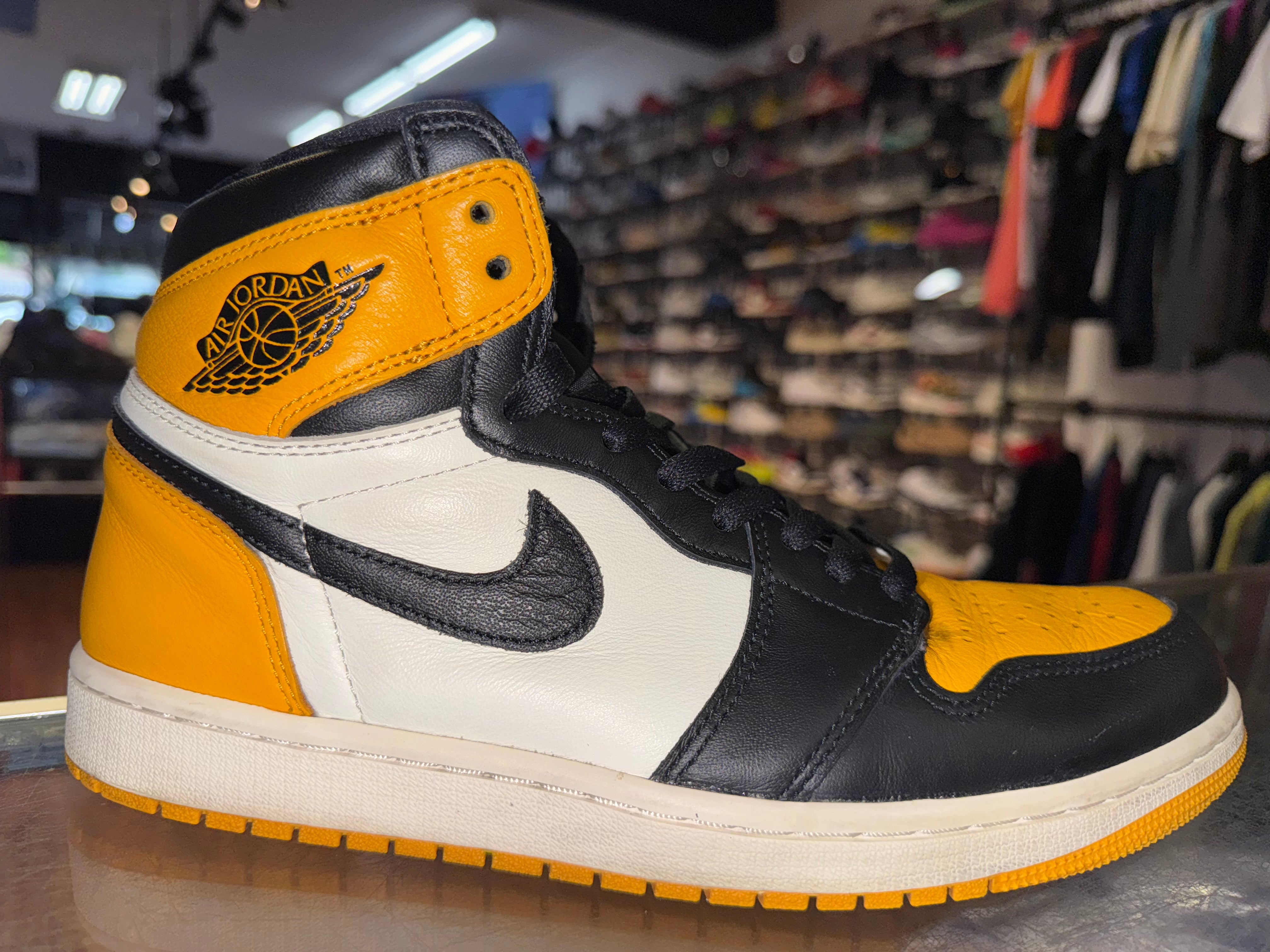 Size 9.5 Air Jordan 1 "Taxi"
