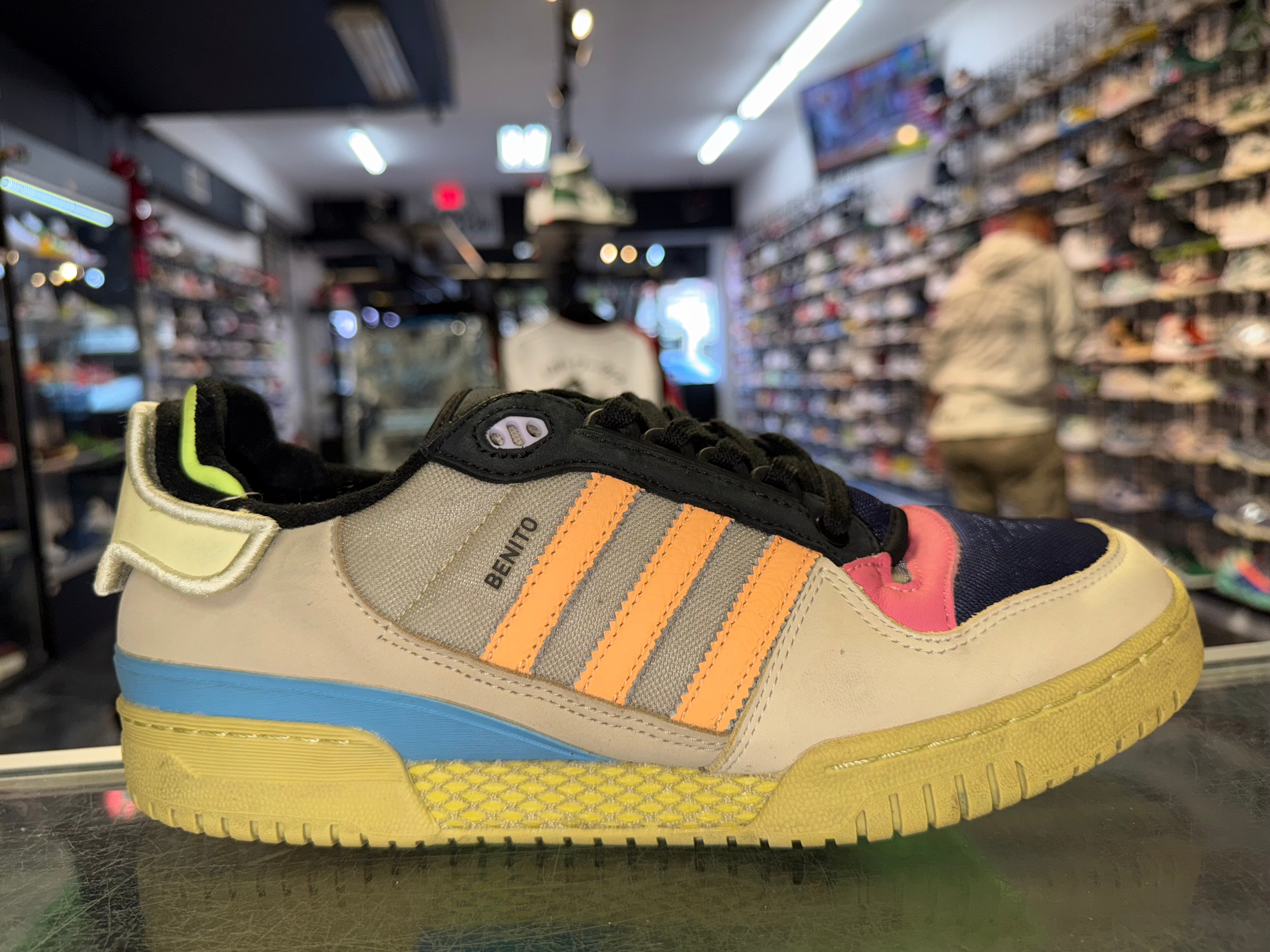 Size 10.5 Adidas Forum Powerphase "Bad Bunny Benito"