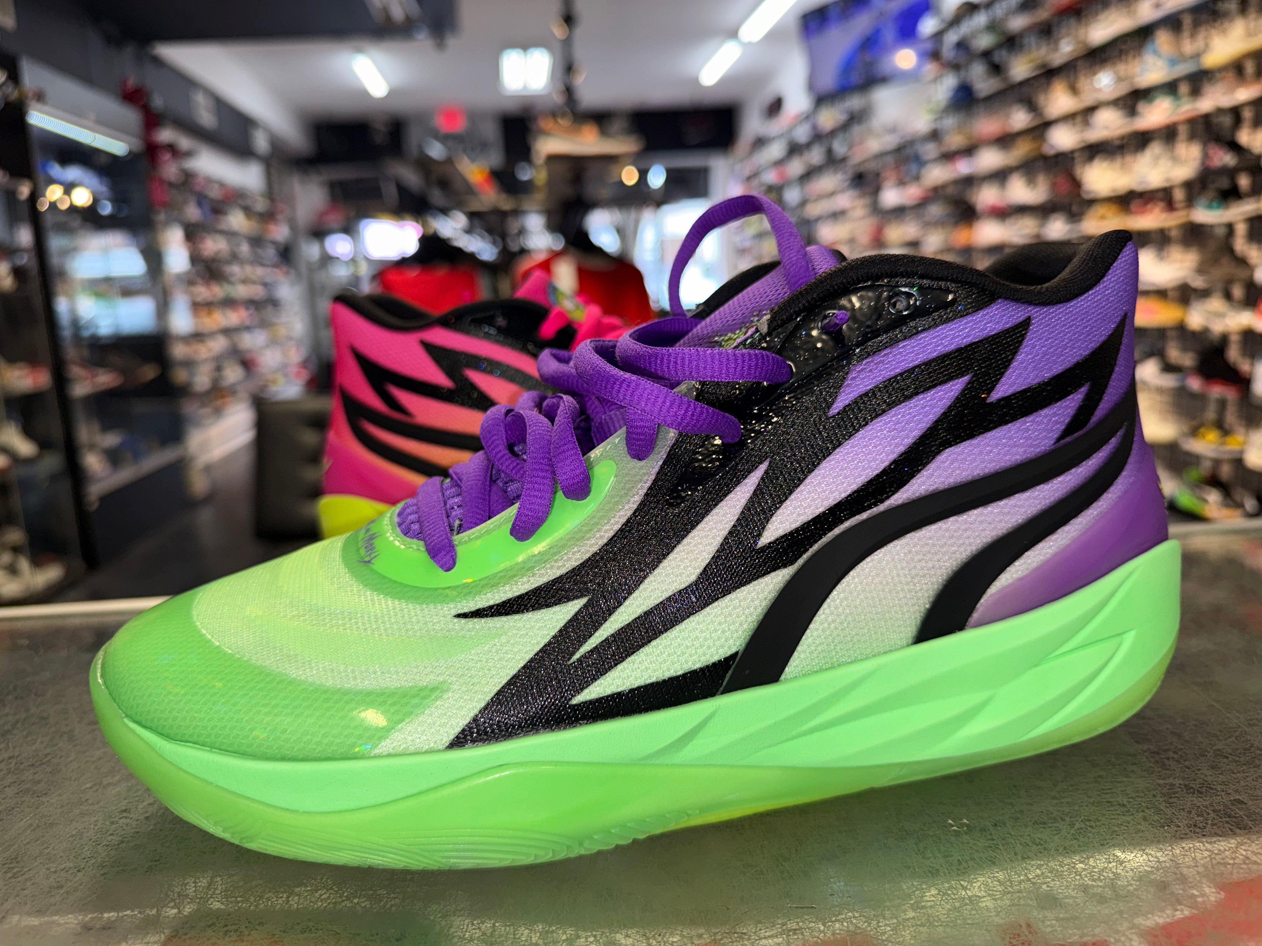 Size 10 Puma LaMelo Ball MB.02 "Rick & Morty Adventures"