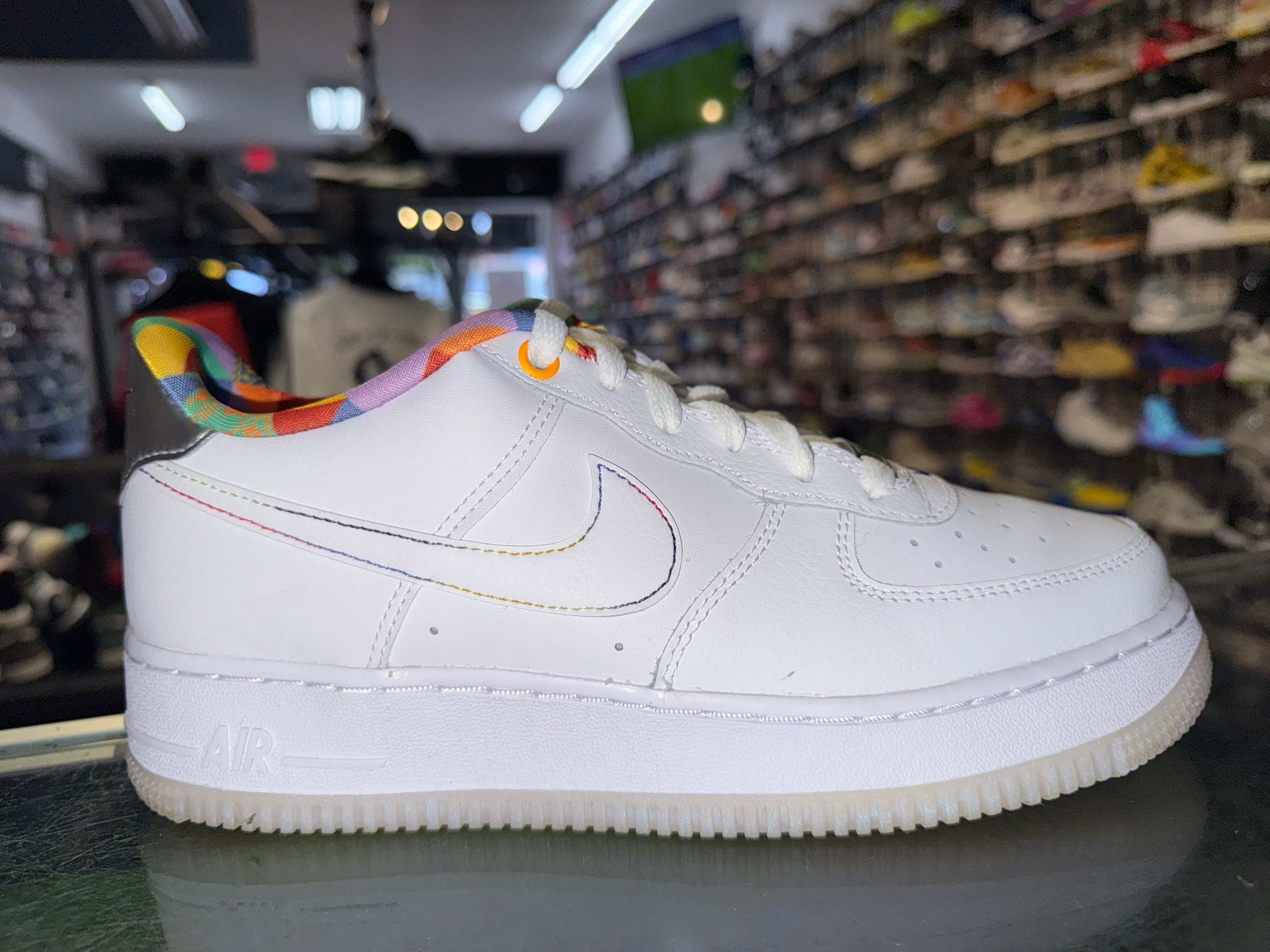 Size 7y Air Force 1 "Playful Print"
