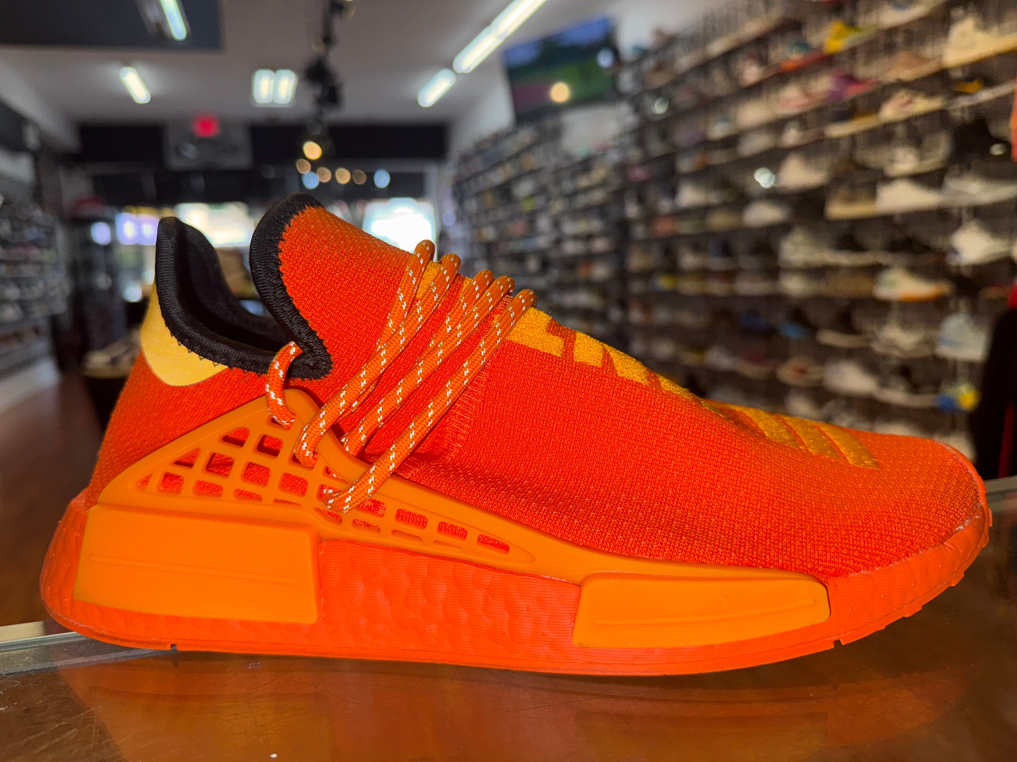 Size 9 Adidas Human Race NMD "Orange"