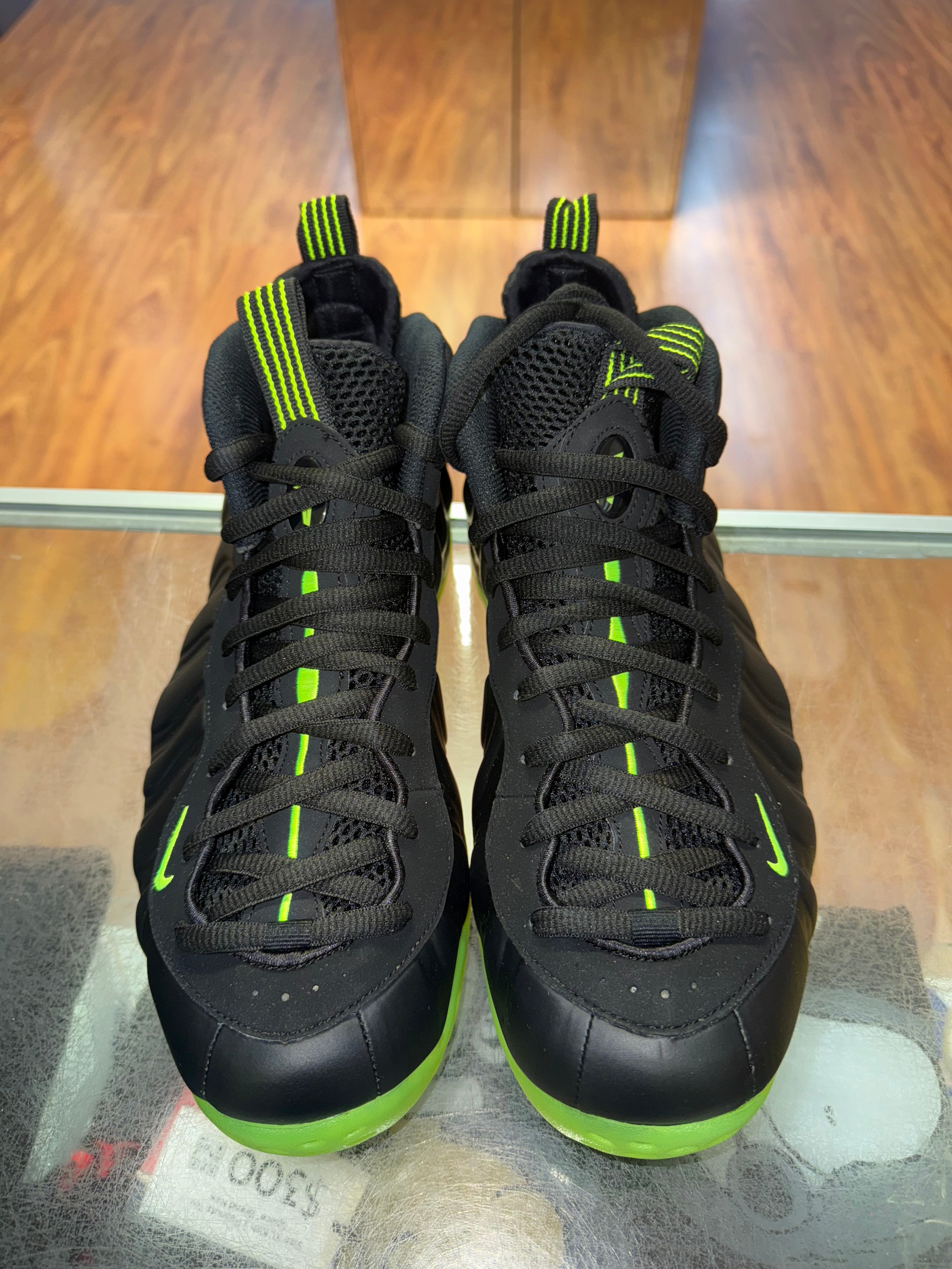 Size 10.5 Air Foamposite One “Black Volt” Brand New