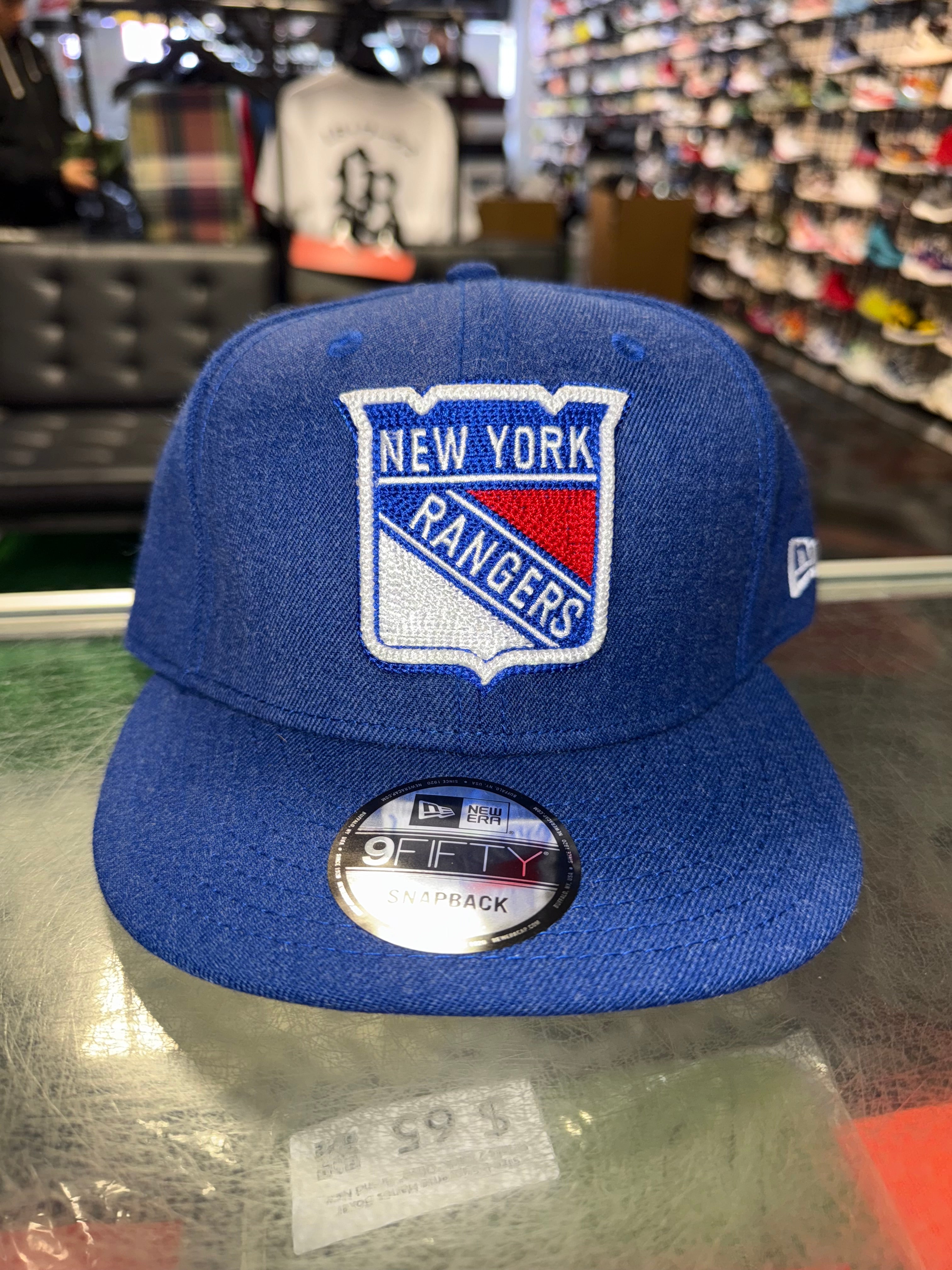Size OS Rangers New Era SnapBack Hat “Blue” Brand New