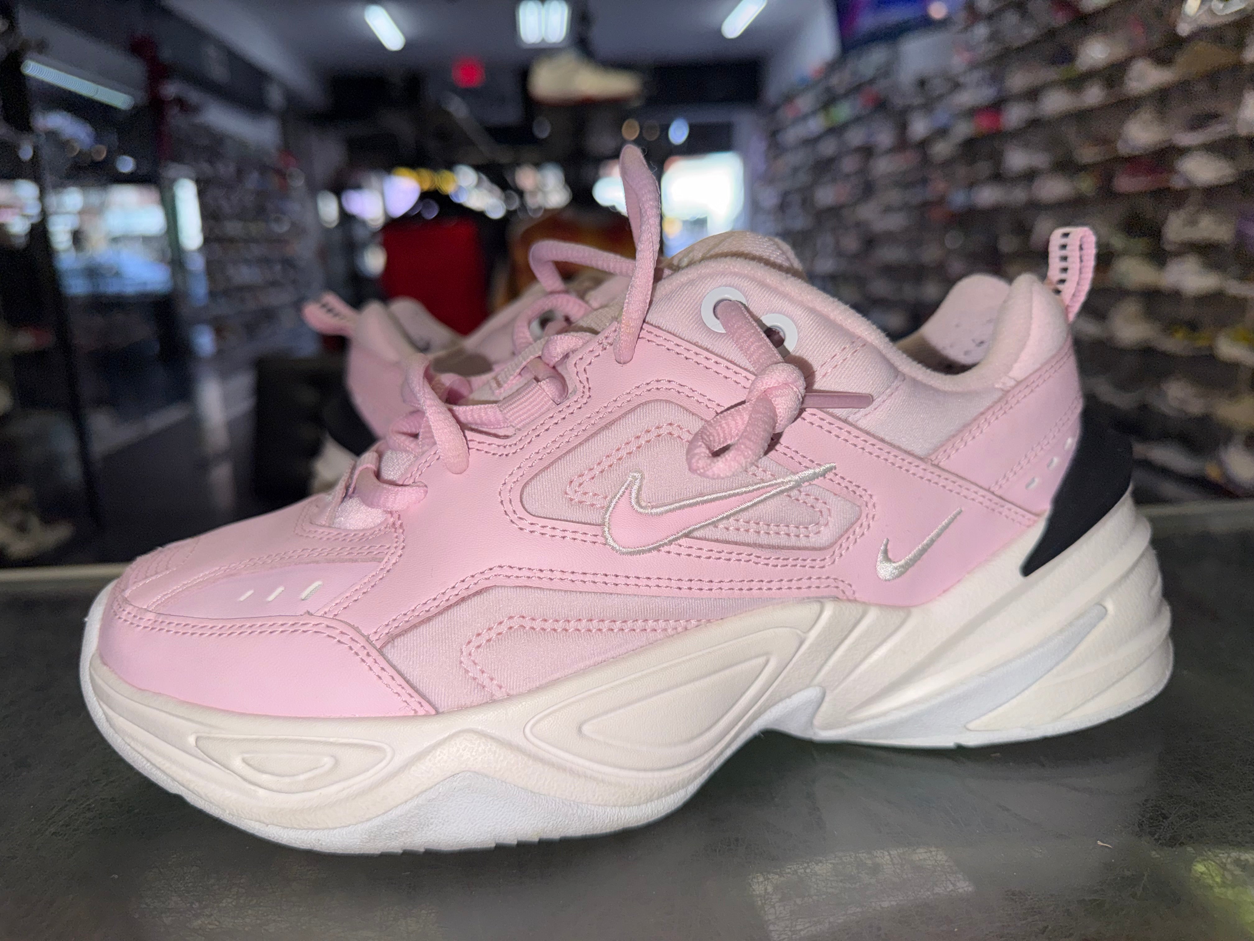 Size 5.5 (7W) Nike M2K Tekno "Pink Foam"