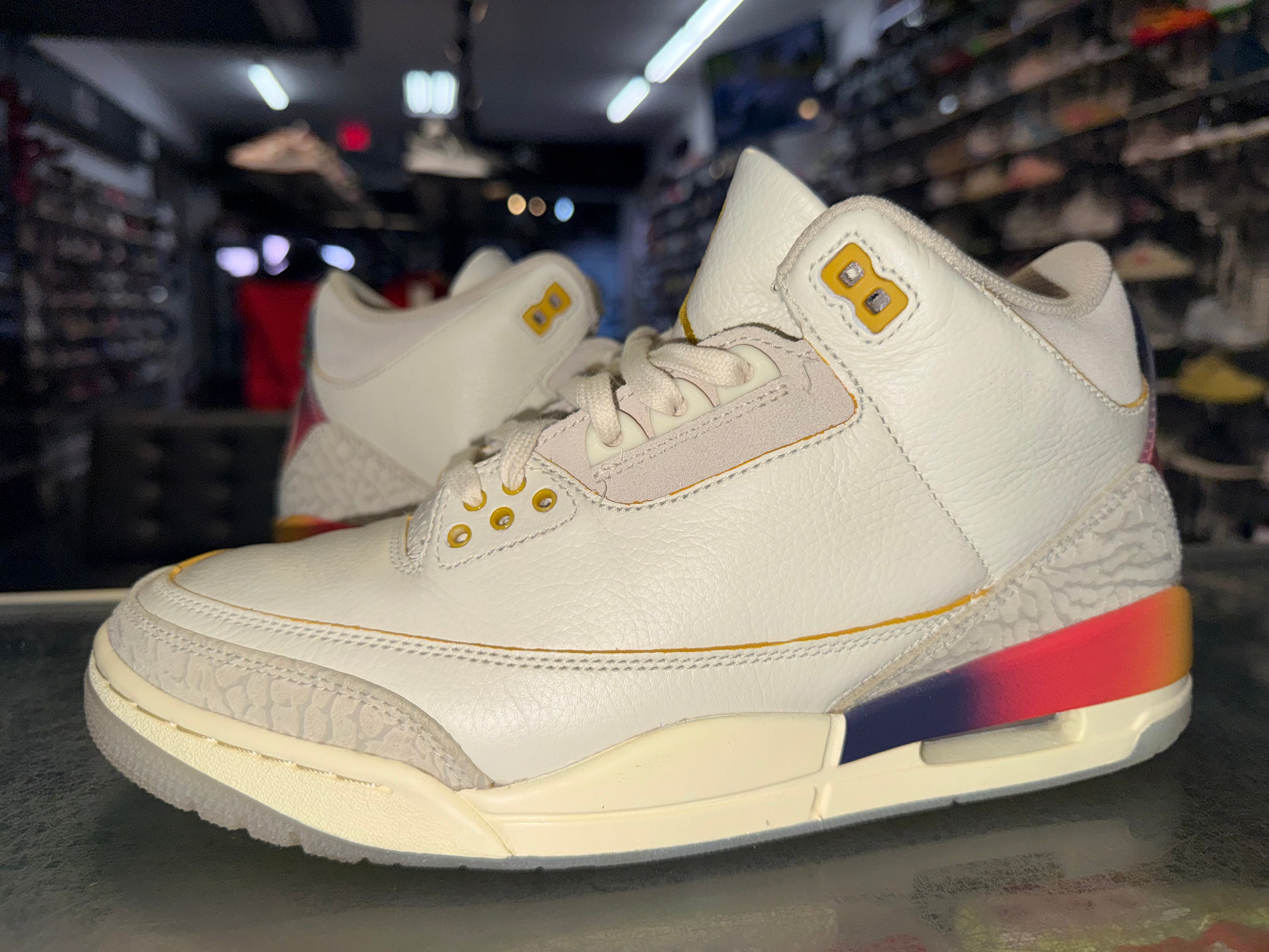 Size 8.5 Air Jordan 3 J Balvin "Medellin Sunset"