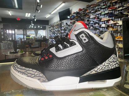 Size 7.5 Air Jordan 3 "Black Cement" (MAMO)