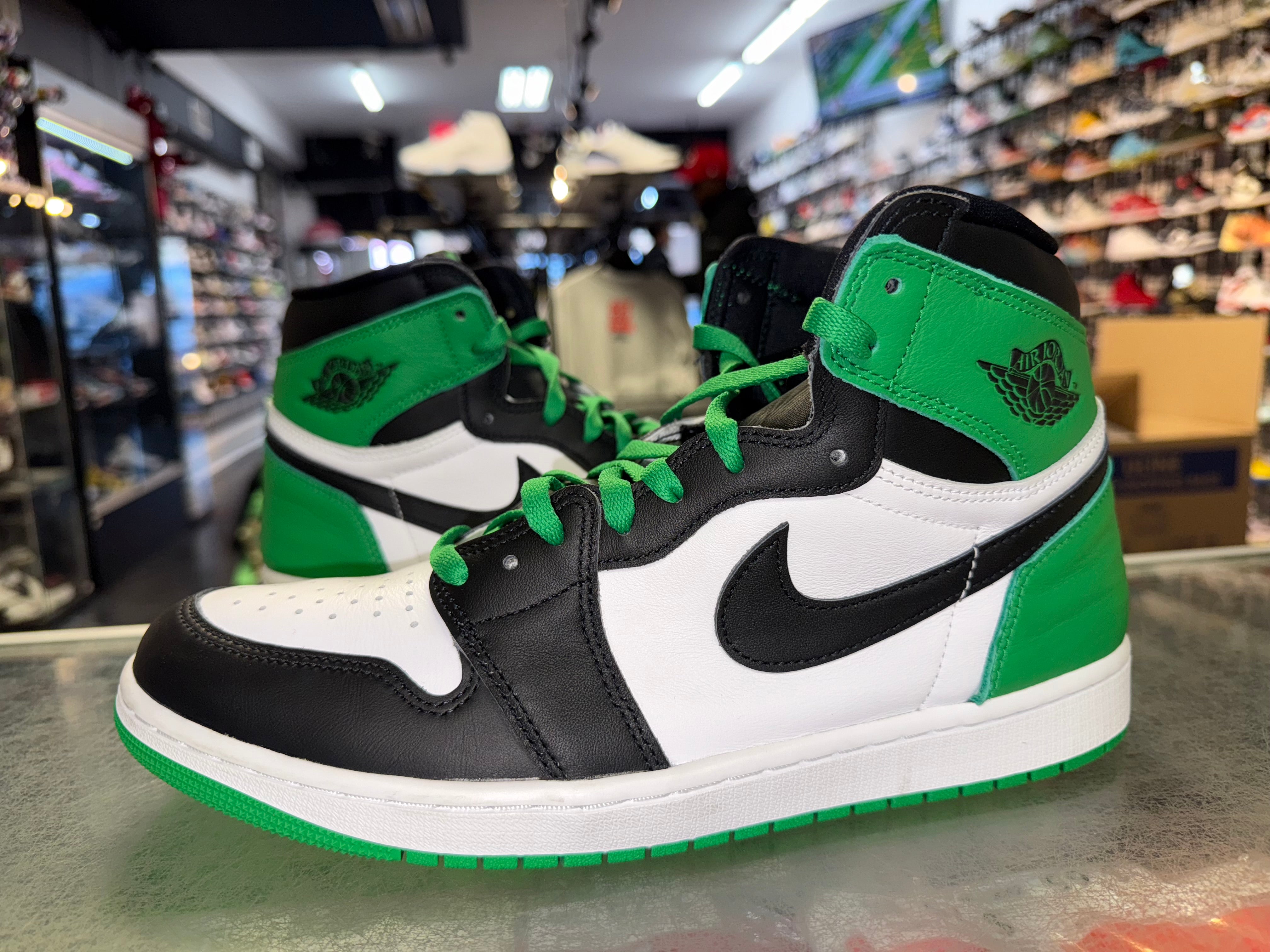 Size 11.5 Air Jordan 1 "Lucky Green"