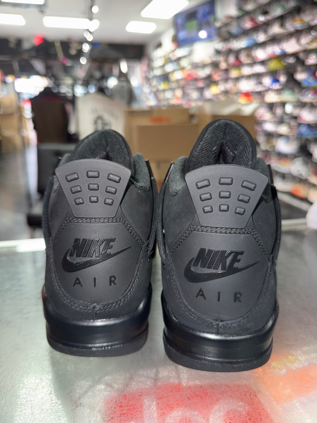 Air Jordan 4 GS Black Cat sneaker, new, size 5Y – view 3
