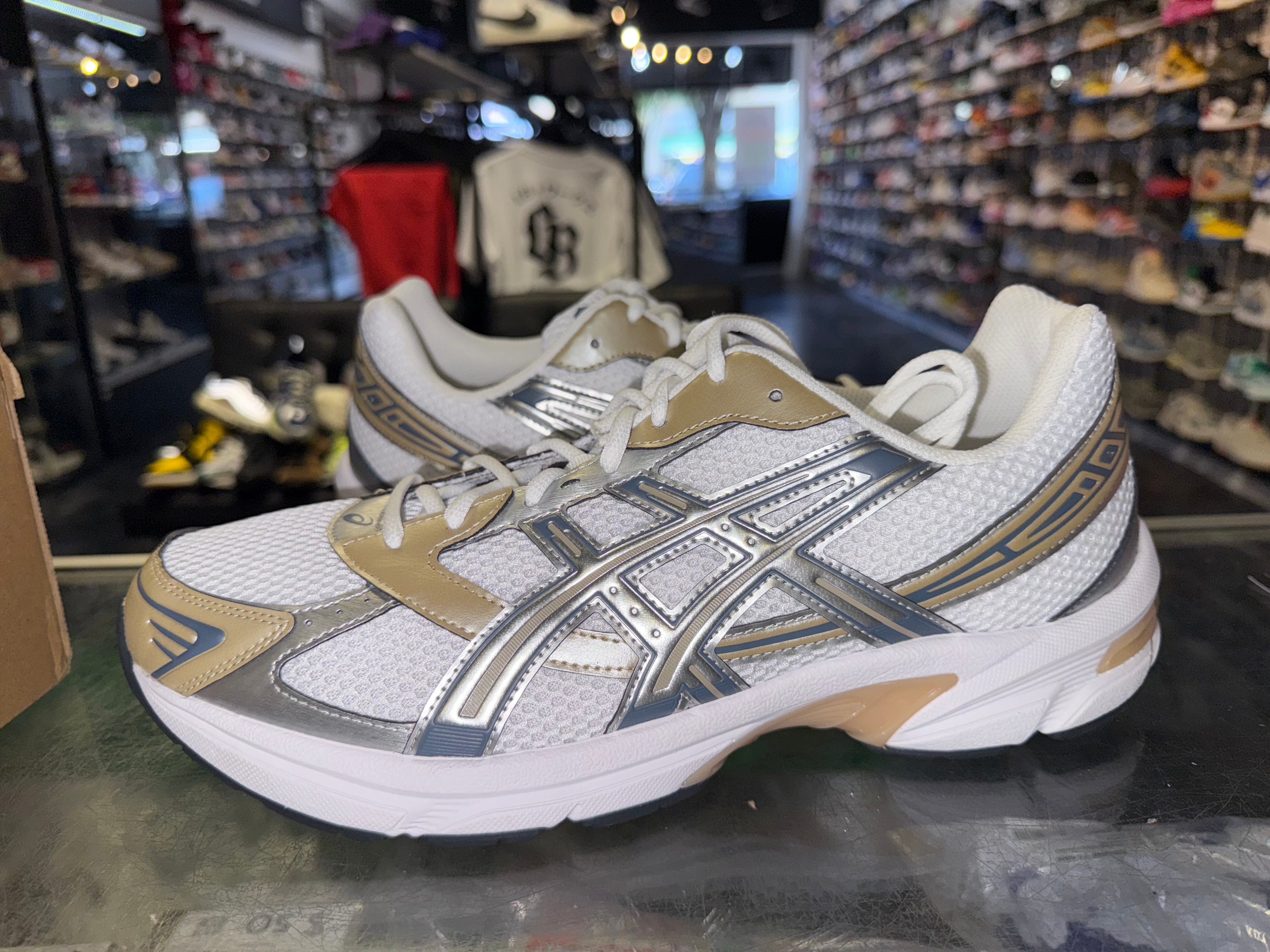 Size 12.5 Asics Gel-1130 "White Wood Crepe"