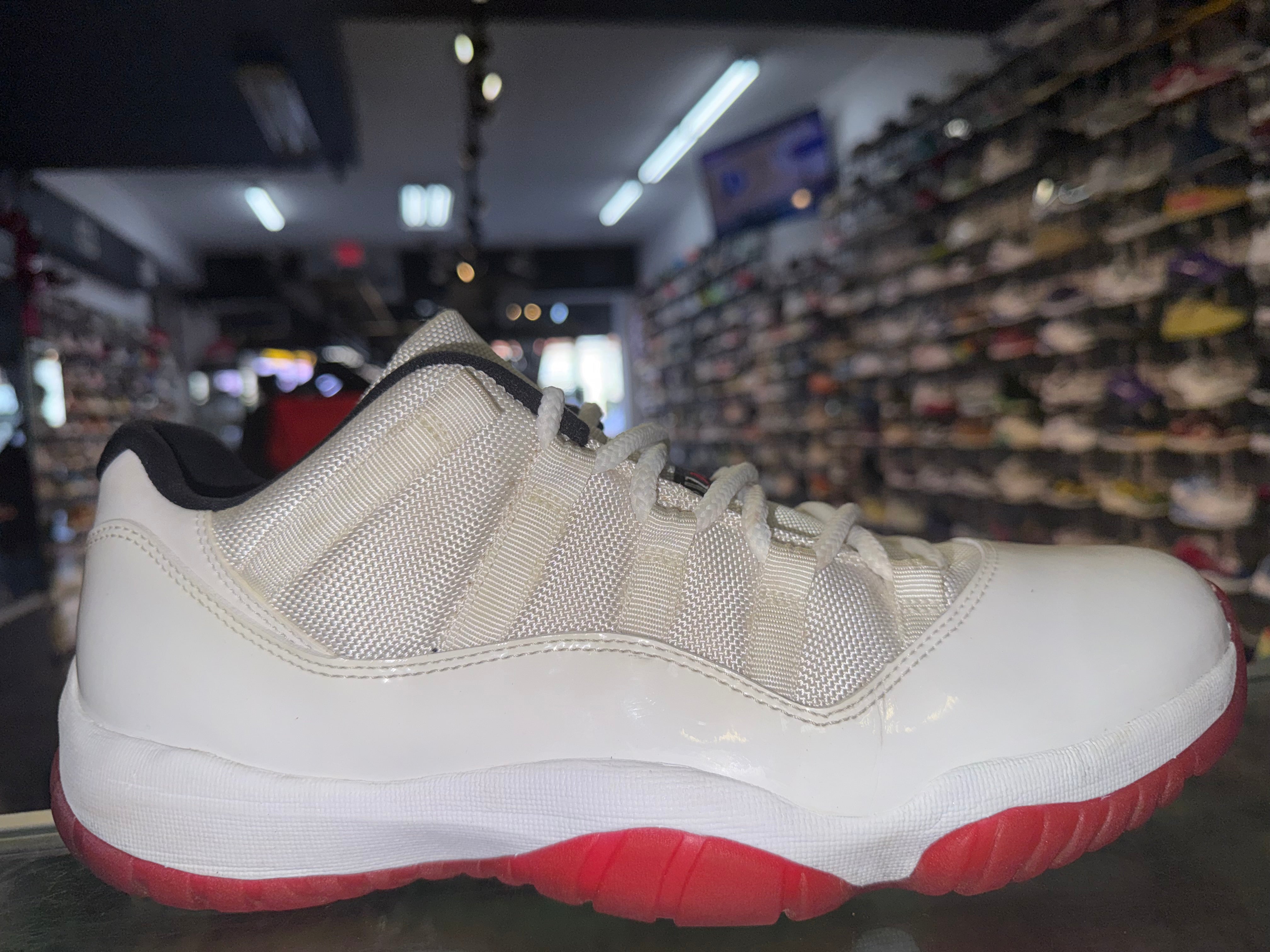 Size 12 Air Jordan 11 Low "Varsity Red"