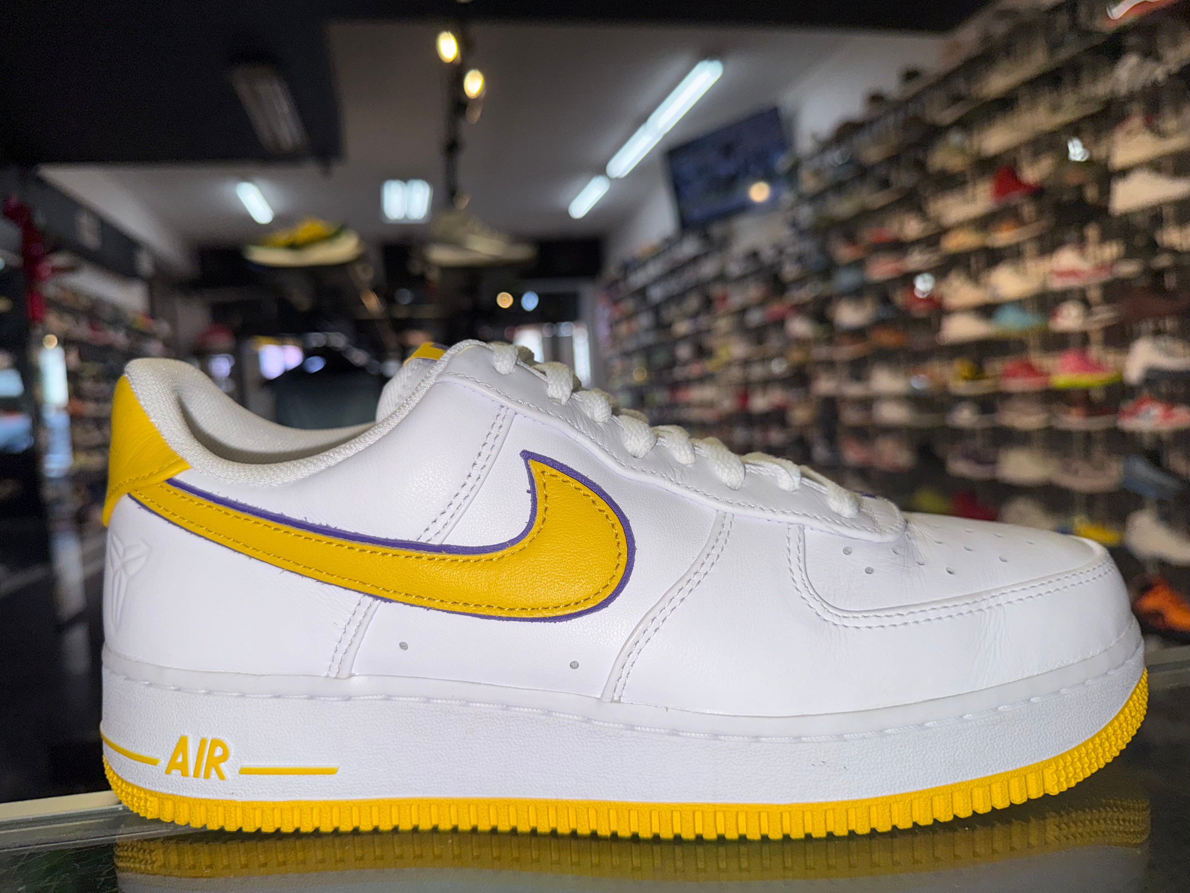 Size 10 Air Force 1 Kobe Bryant “Lakers Home”