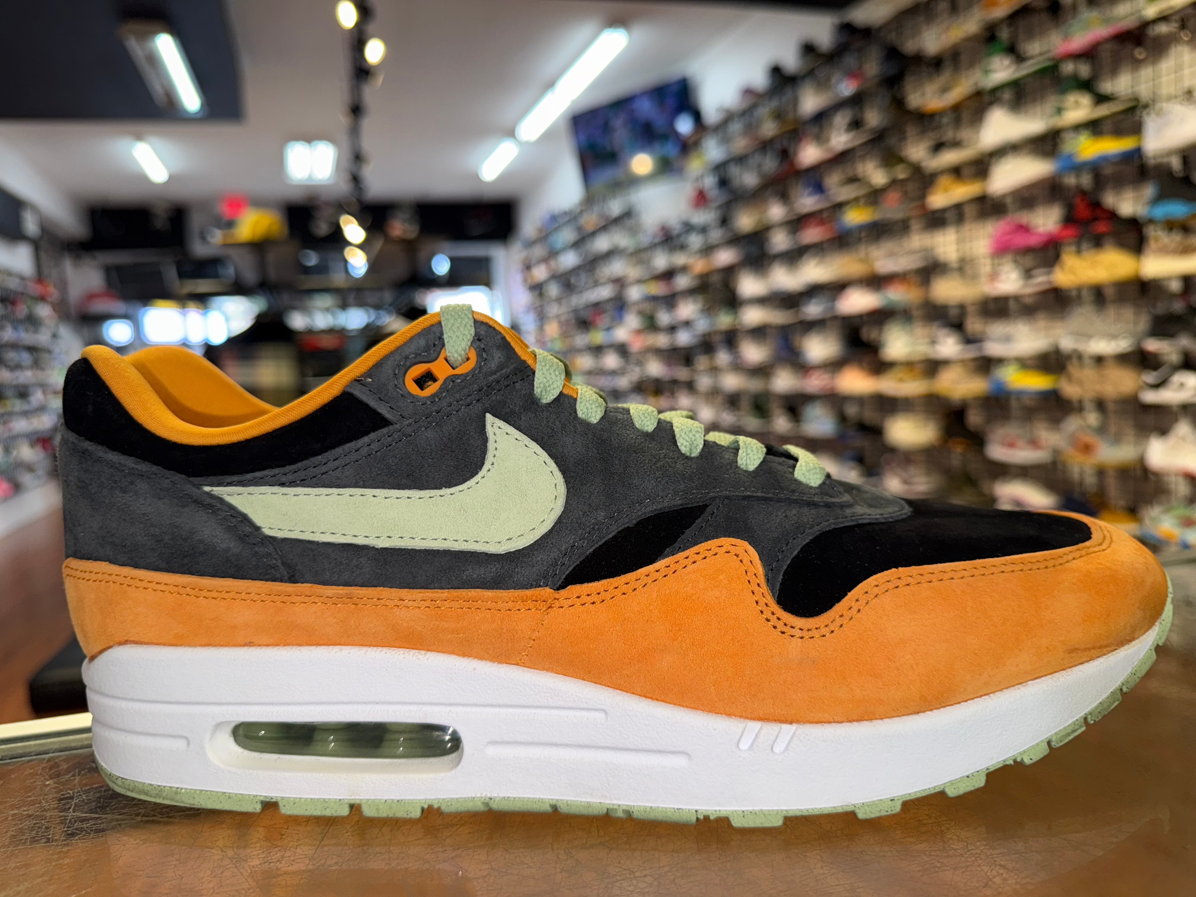 Size 12 Air Max 1 “Duck Honey Dew”