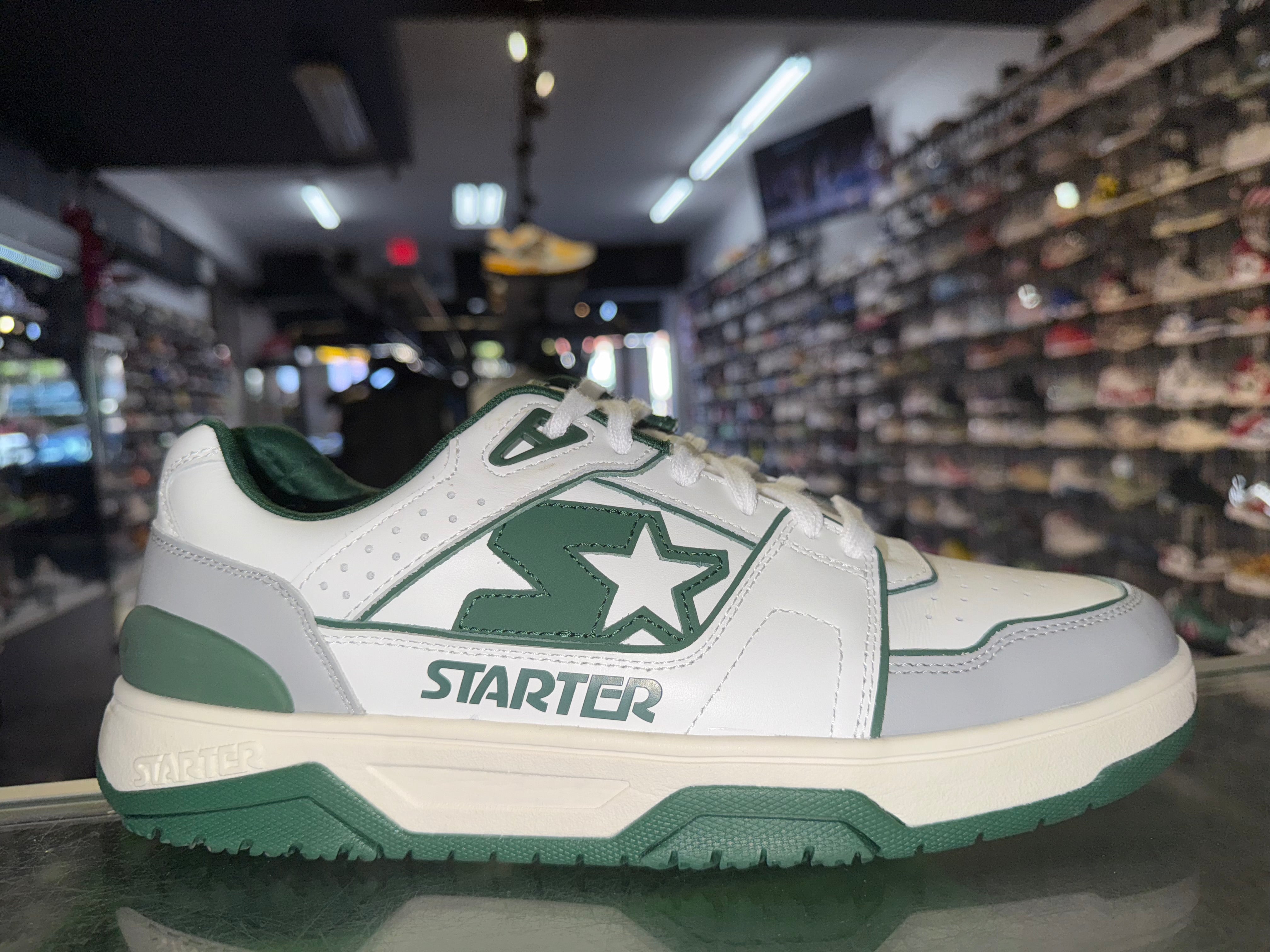 Size 10 Starter Fastbreak Low “White/Green”