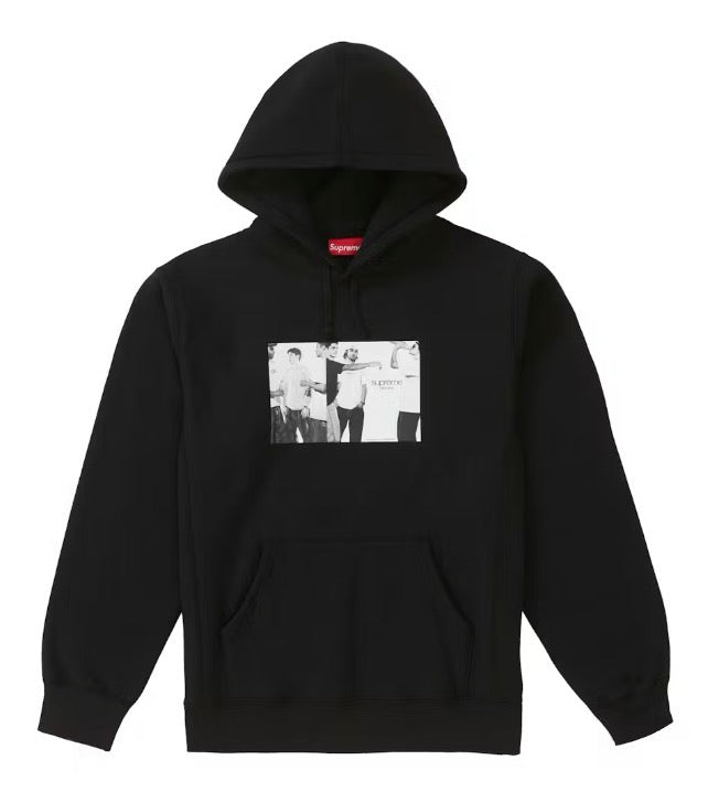 Size M Supreme Classic Ad Hoodie “Black”