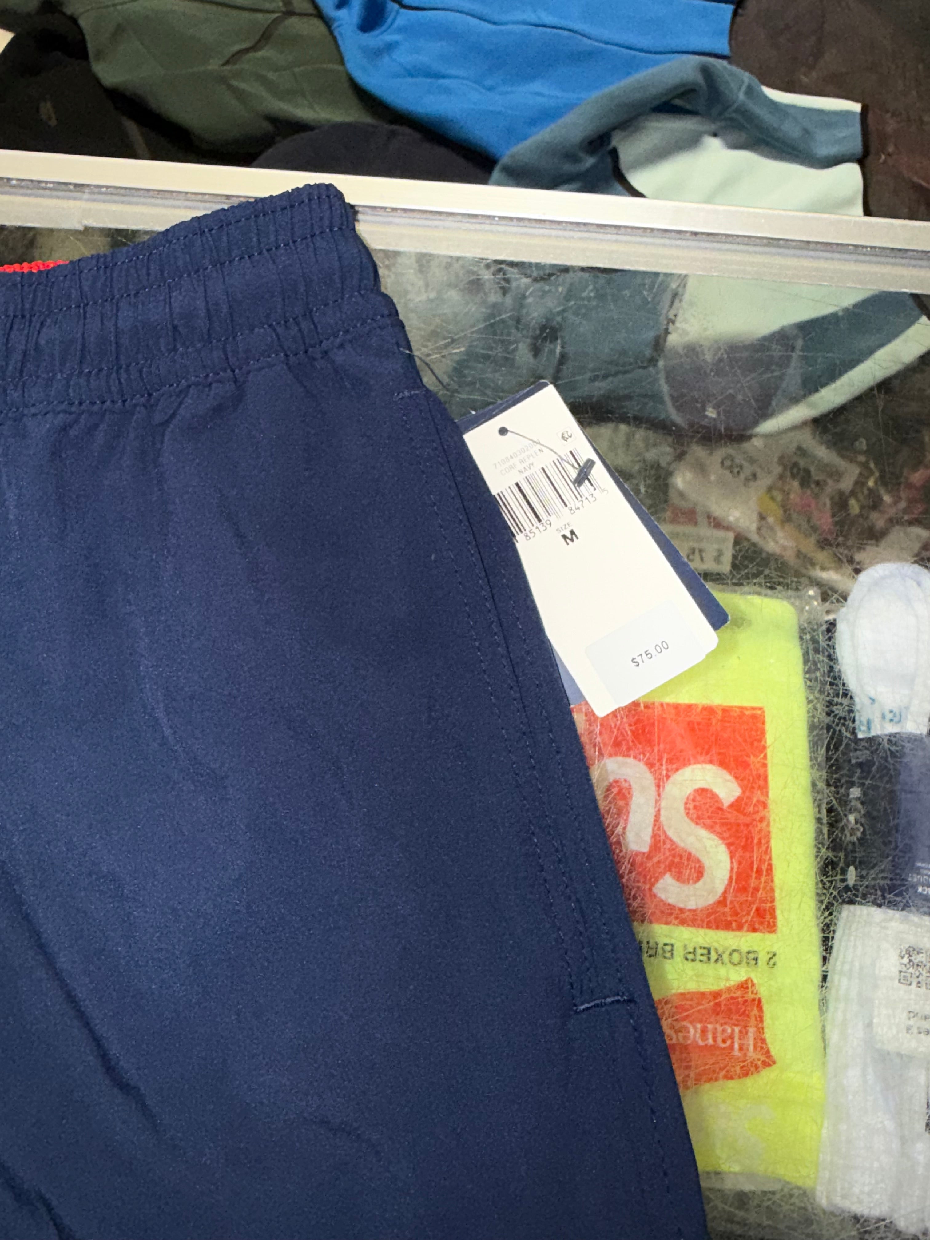 Medium Polo Swim Suit Navy NEW