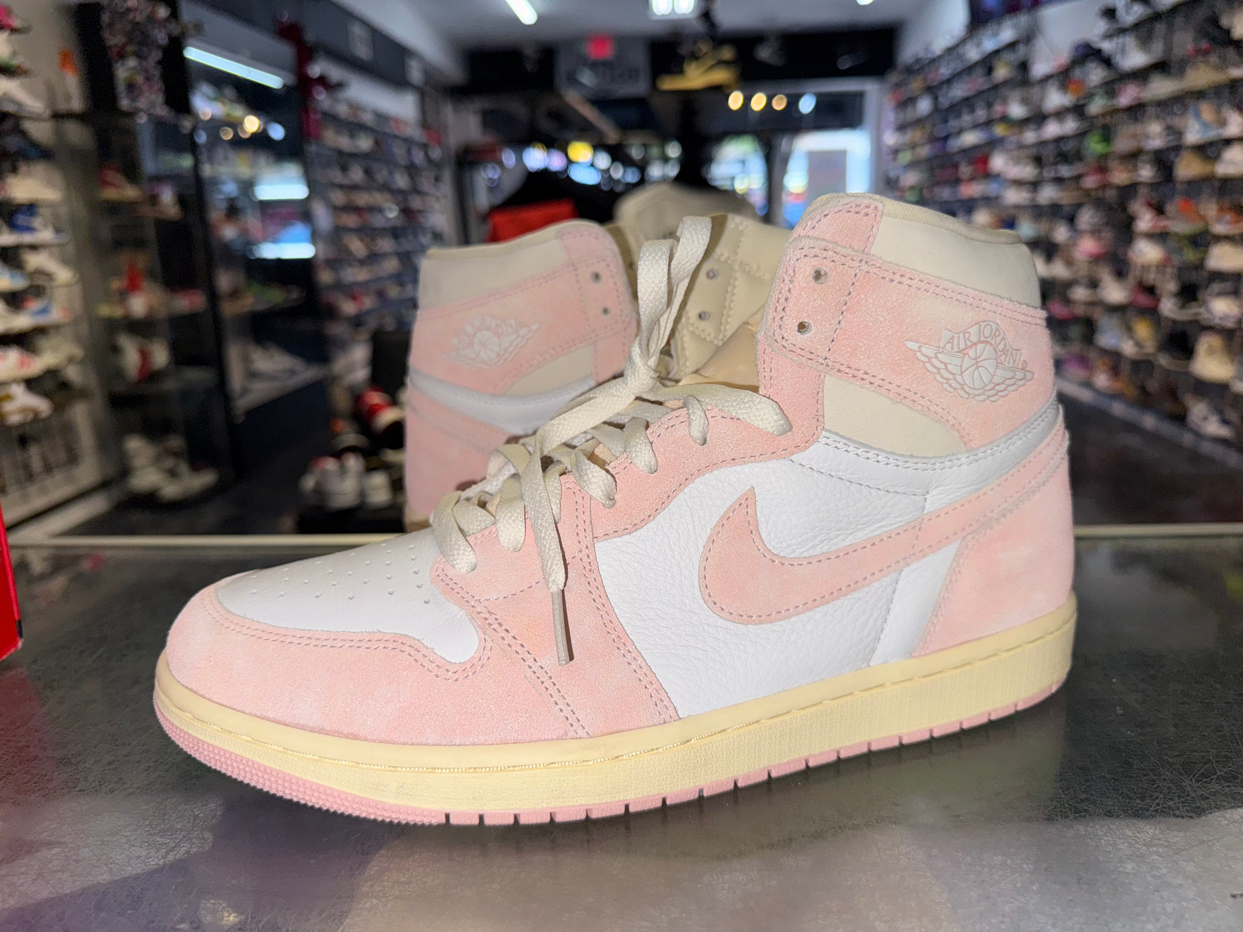 Size 10.5 (12W) Air Jordan 1 "Washed Pink"