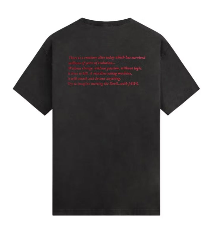 Size XL Kith x Jaws Shark Attack Tee “Black”