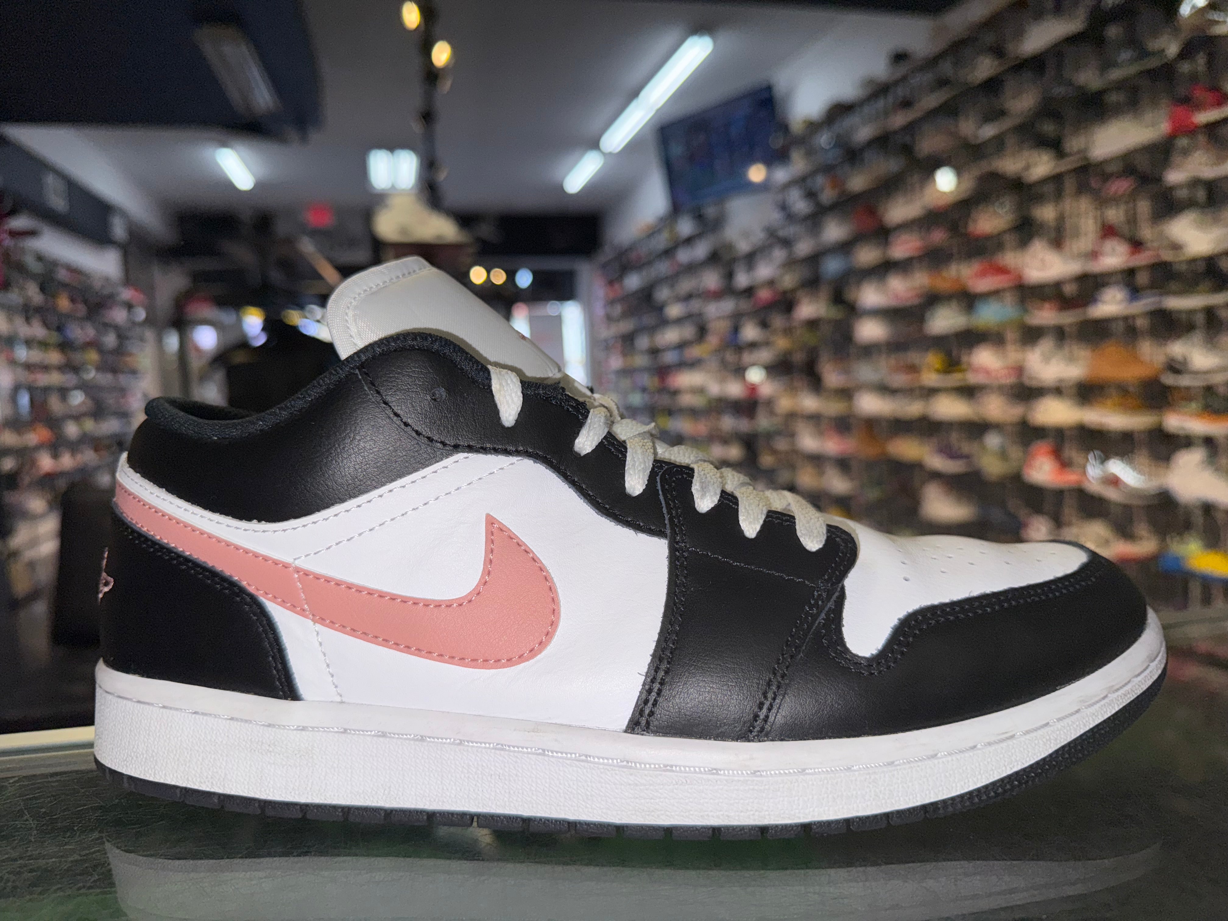 Size 11 Air Jordan 1 Low "Black Rust Pink"