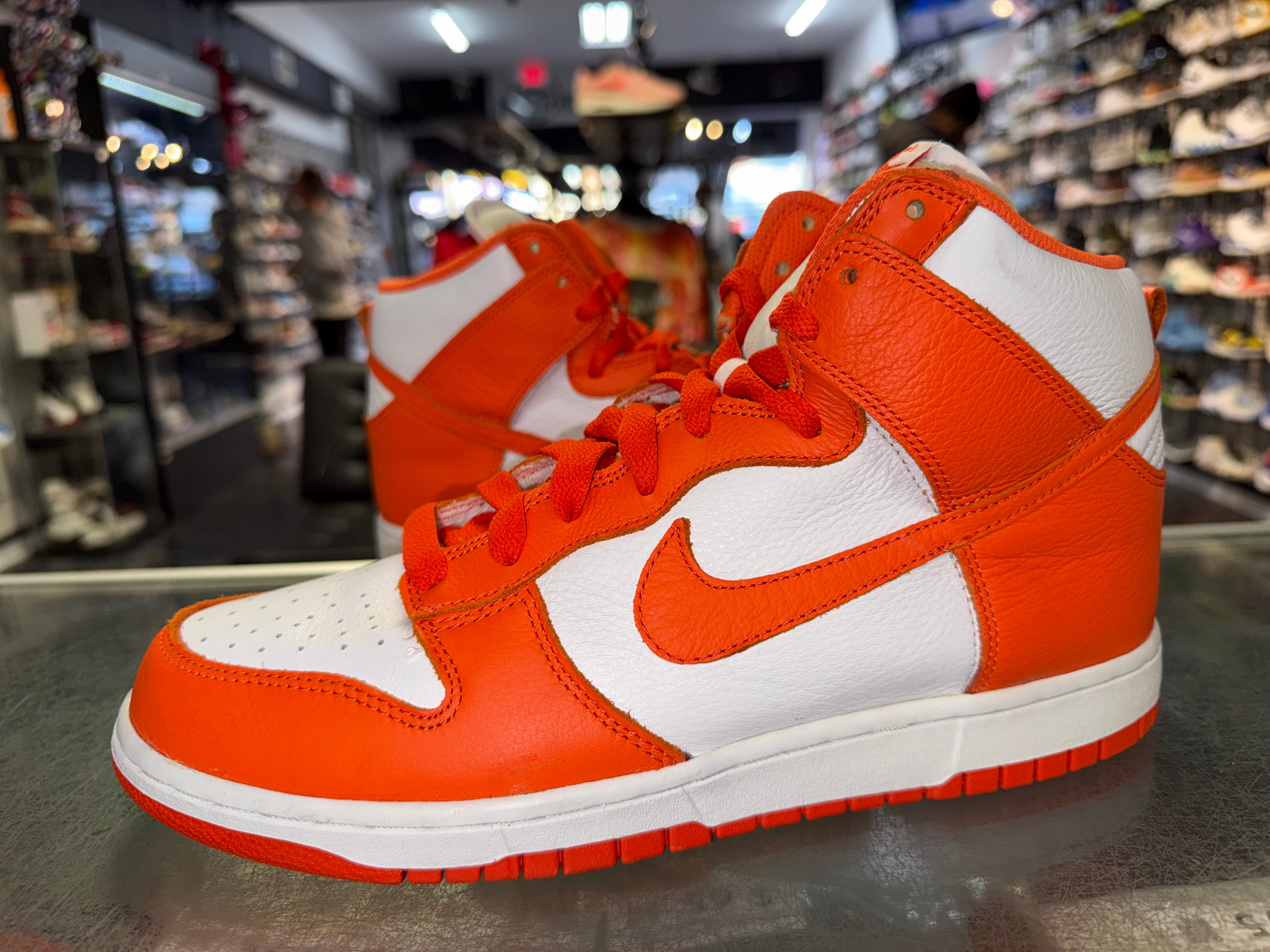 Size 10 Dunk High "Syracuse" 2016