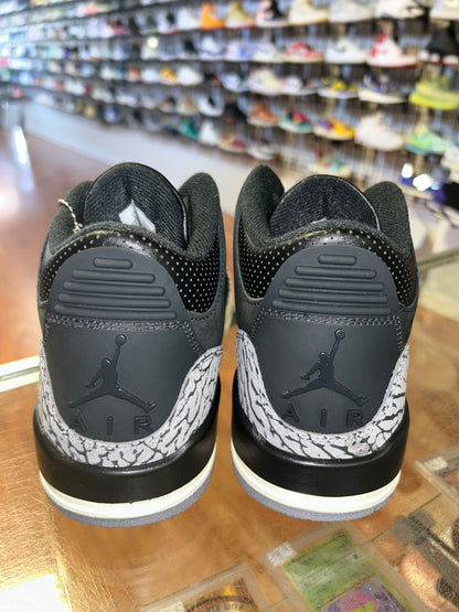 Size 4.5 (6W) Air Jordan 3 “Off Noir” Brand New (MAMO)