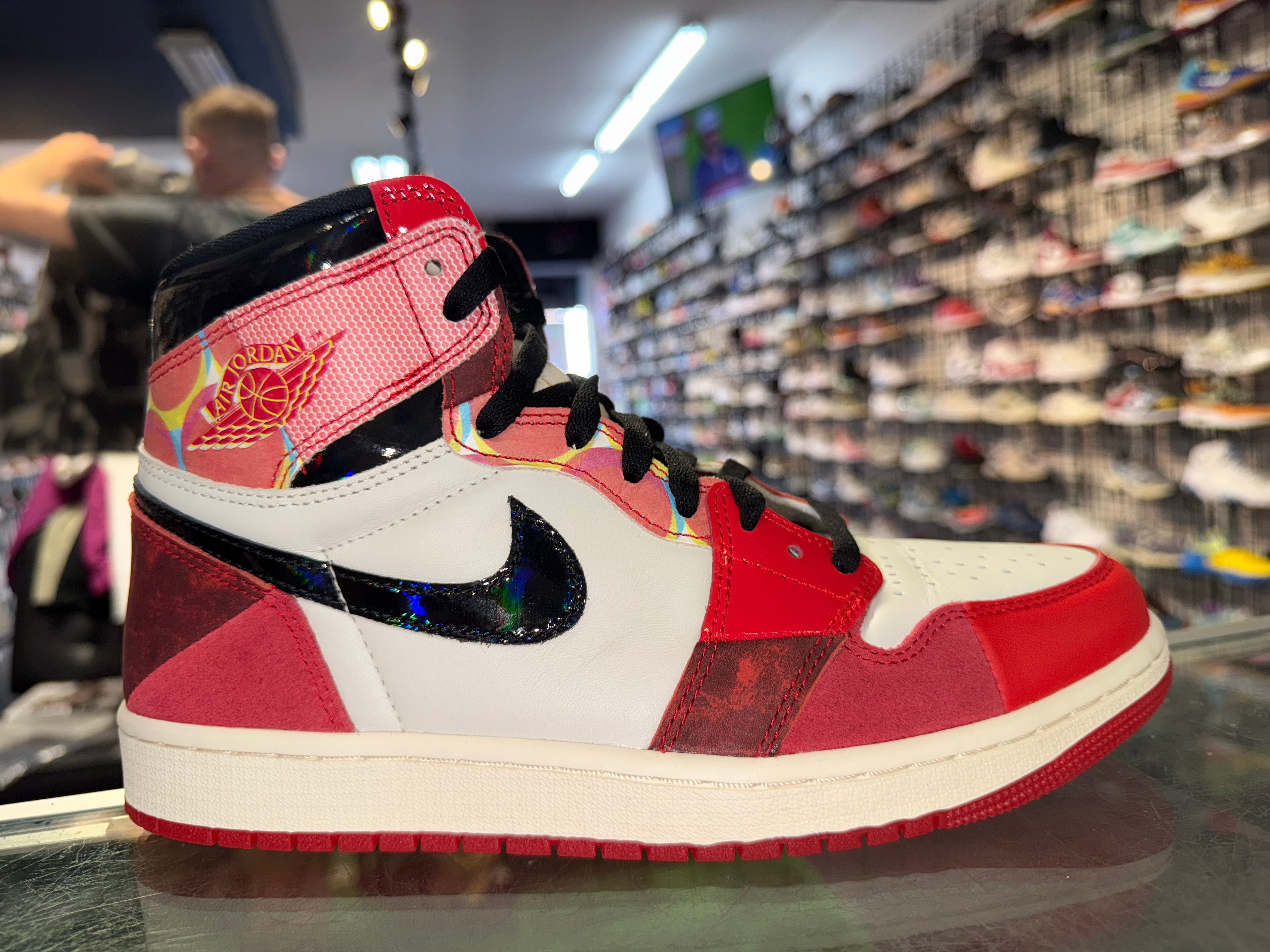 Size 9 Air Jordan 1 "Into the Spider-Verse" Brand New