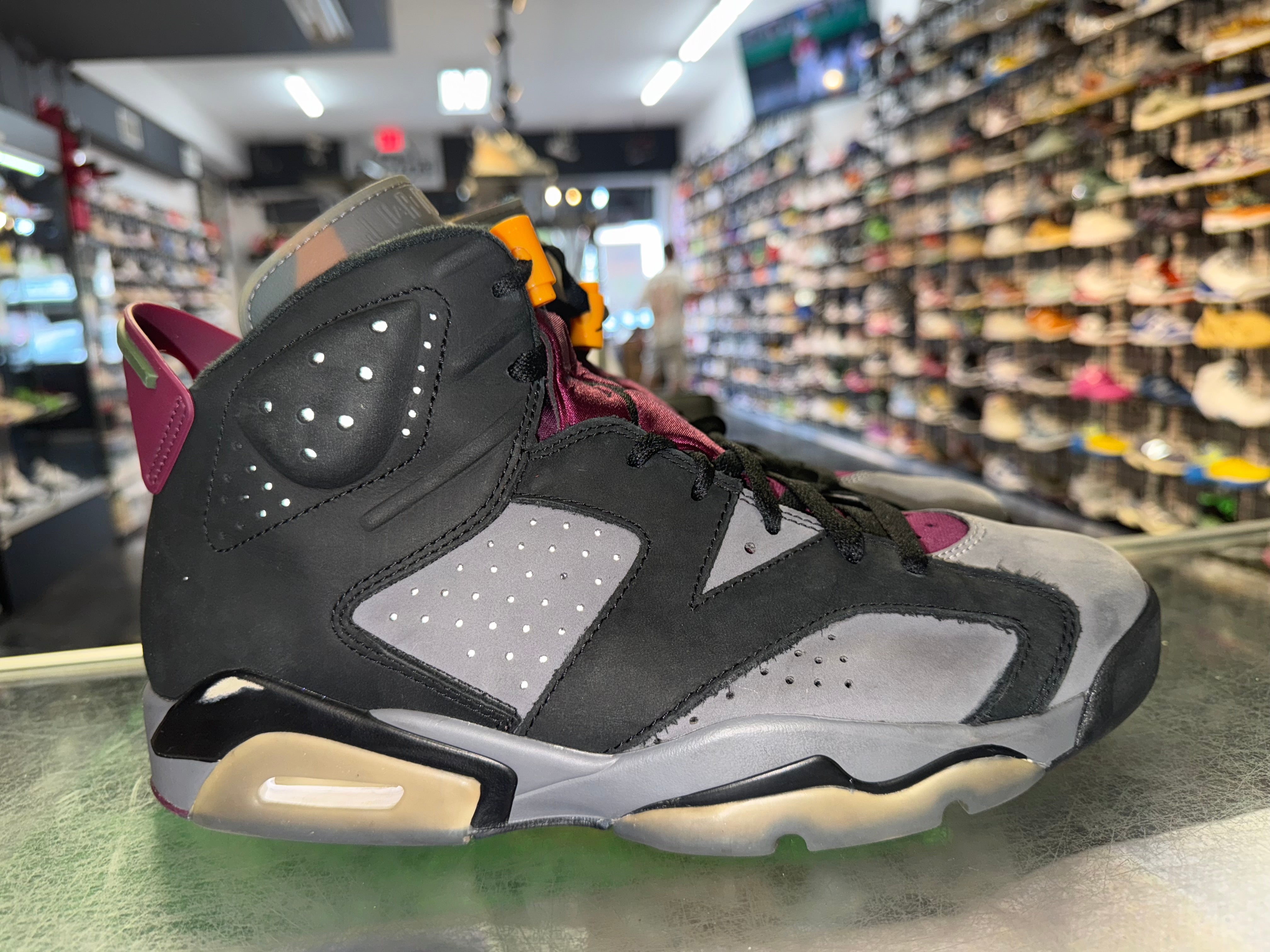 Size 9.5 Air Jordan 6 "Bordeaux"