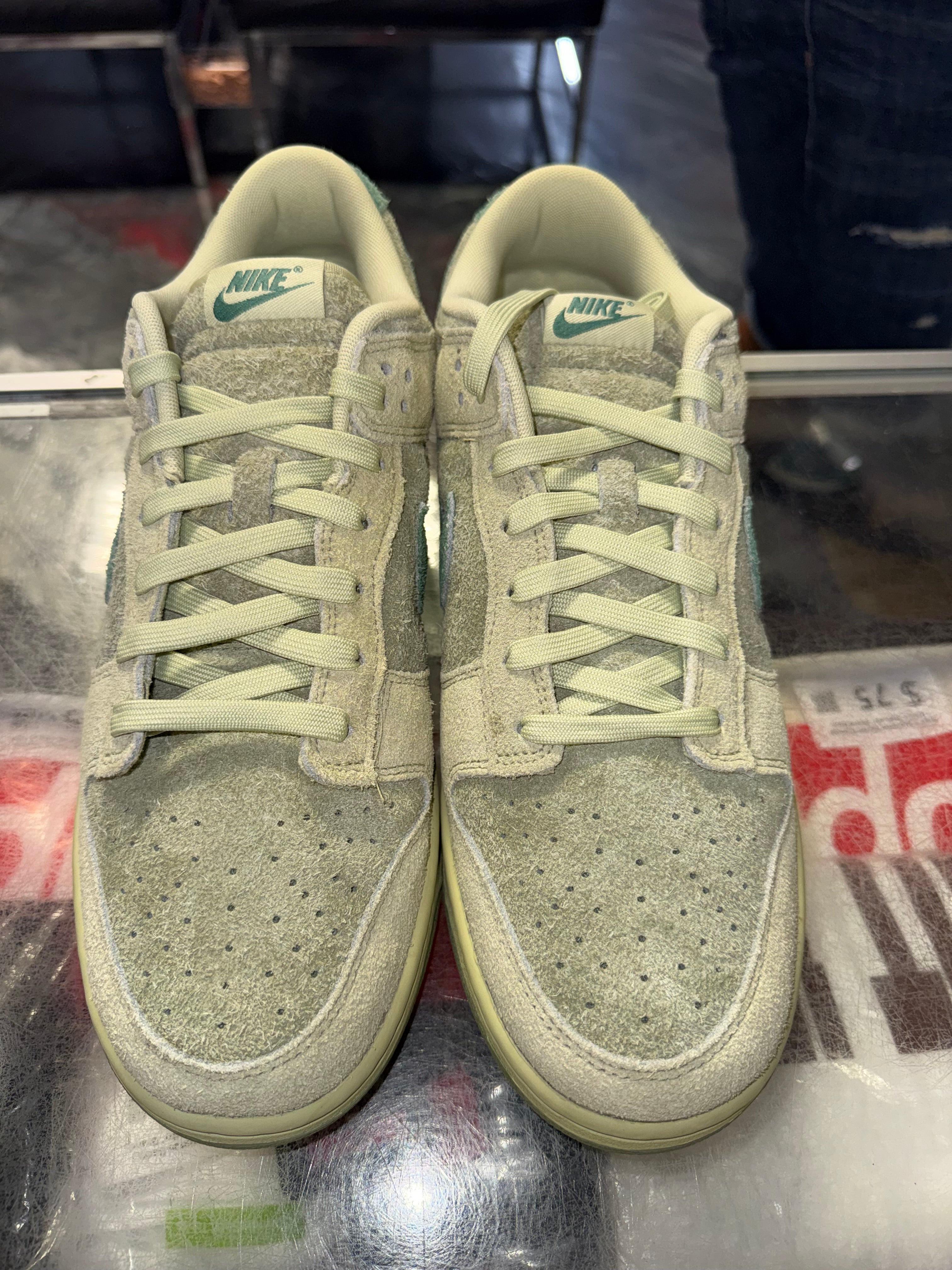 Size 13 (14.5W) Dunk Low "Olive Aura" Brand New