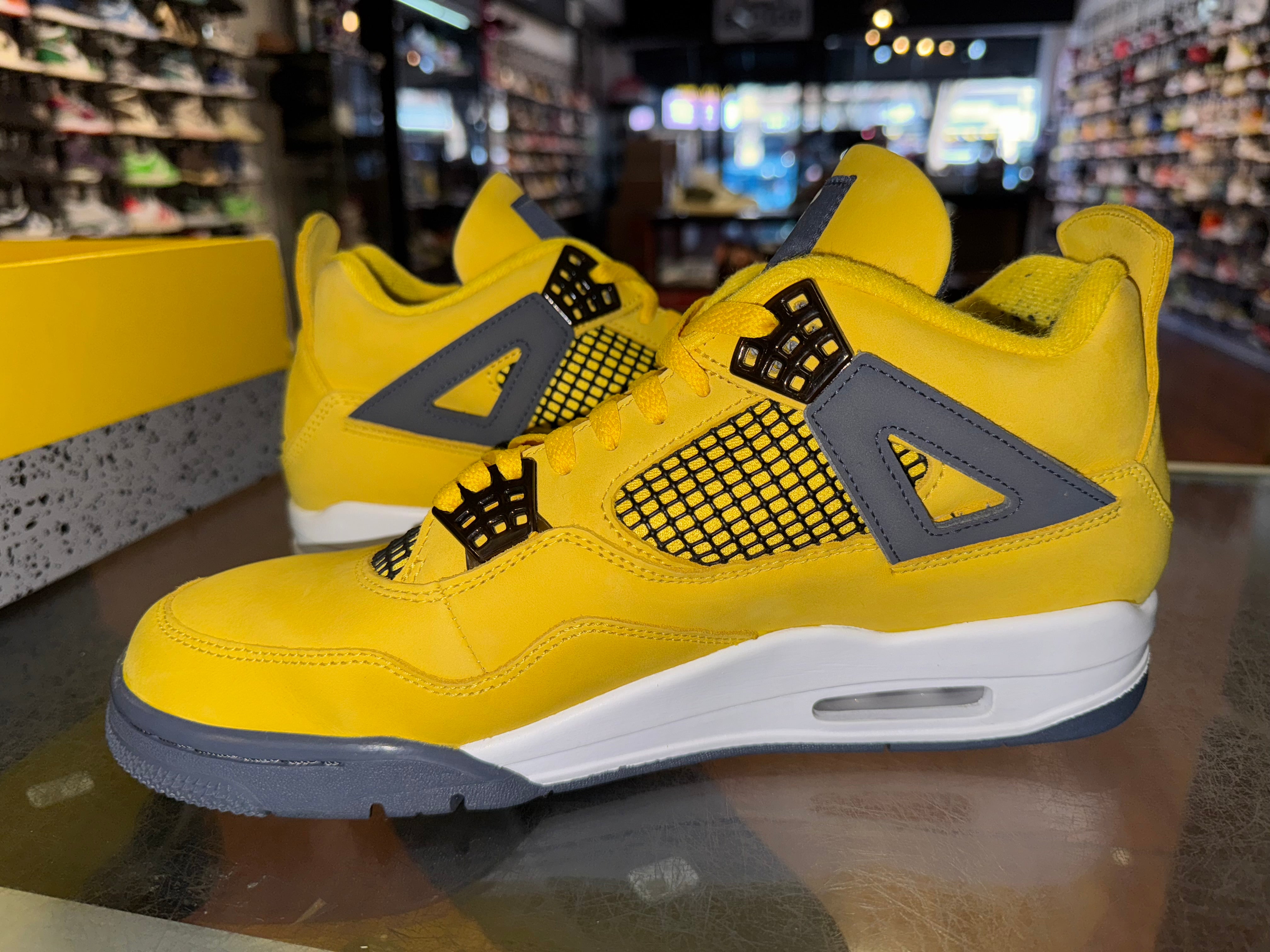 Size 11 Air Jordan 4 "Lightning"