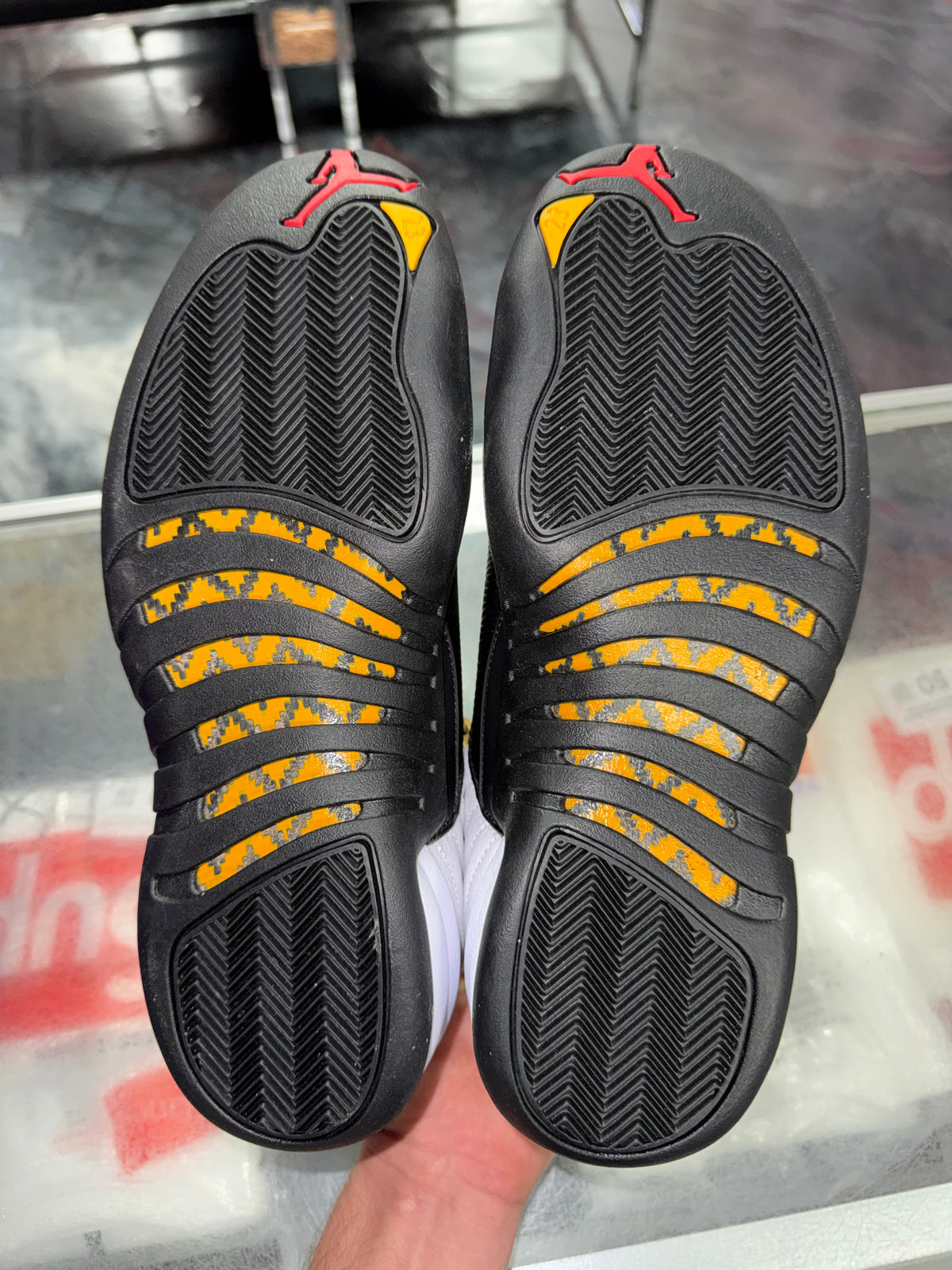 Air Jordan 12 Taxi 2025 sneaker, new, size 10.5 – view 4