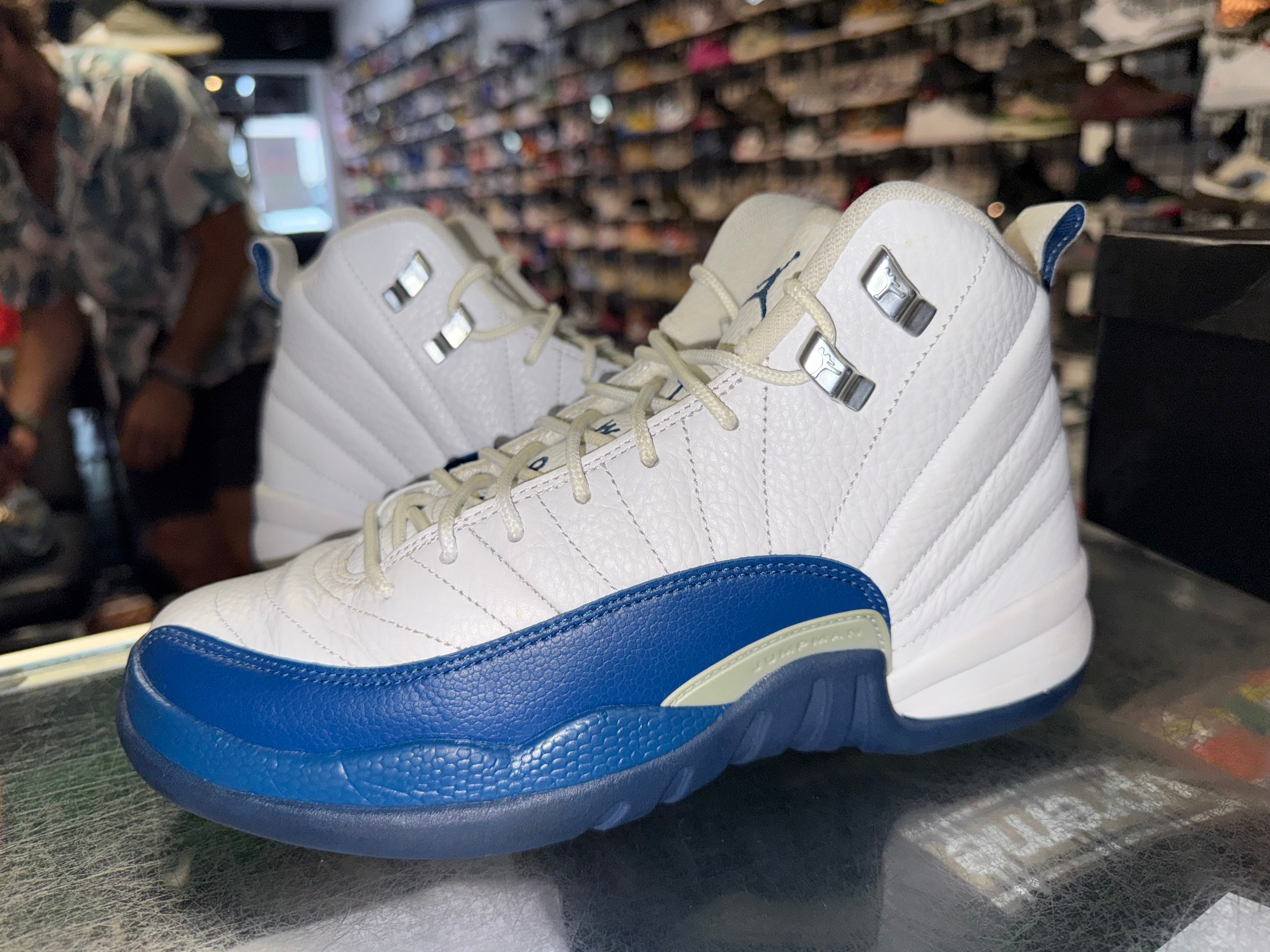 Size 7y Air Jordan 12 “French Blue”