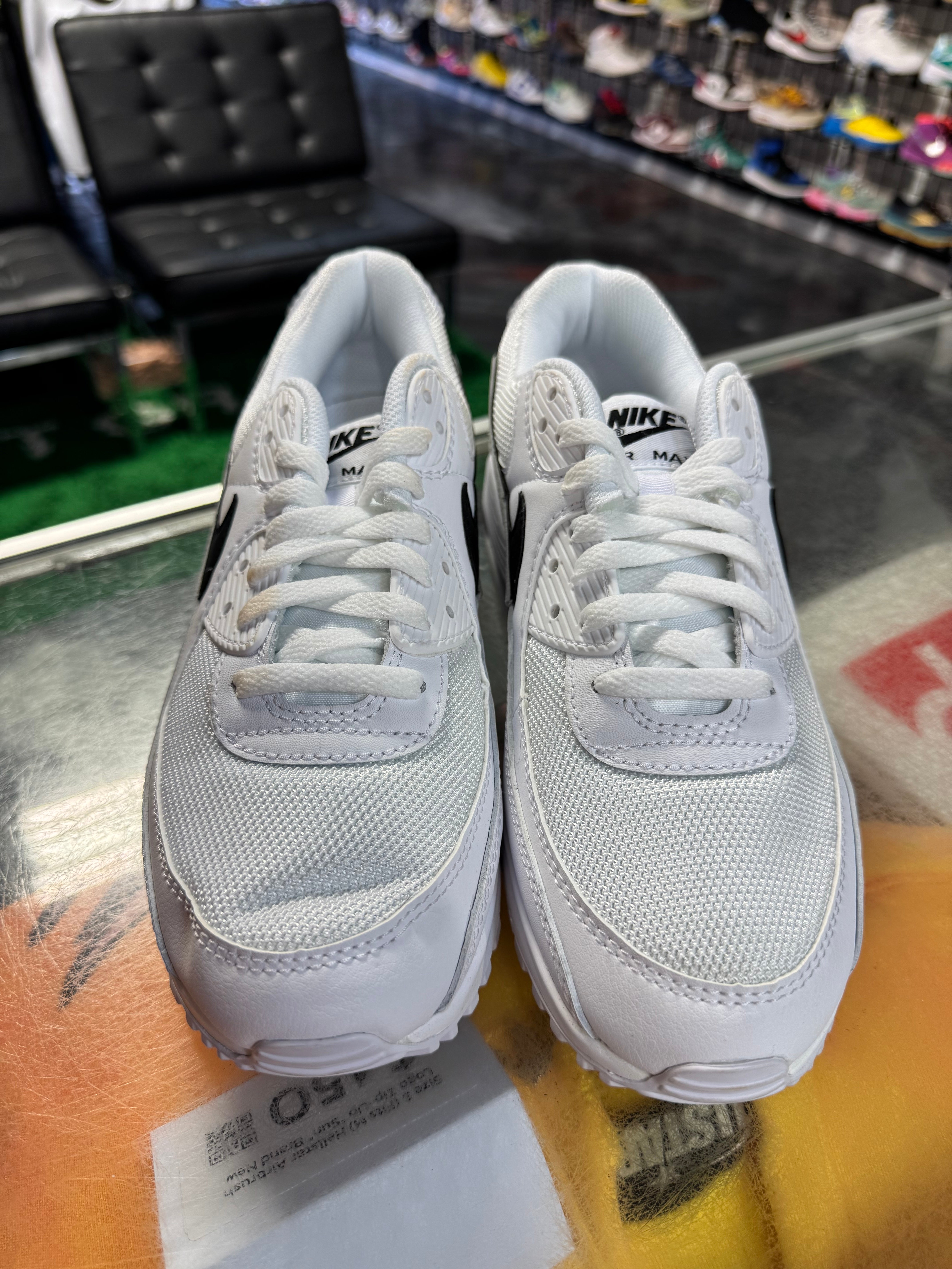 Size 8.5 (10W) Air Max 90 "White" Brand New