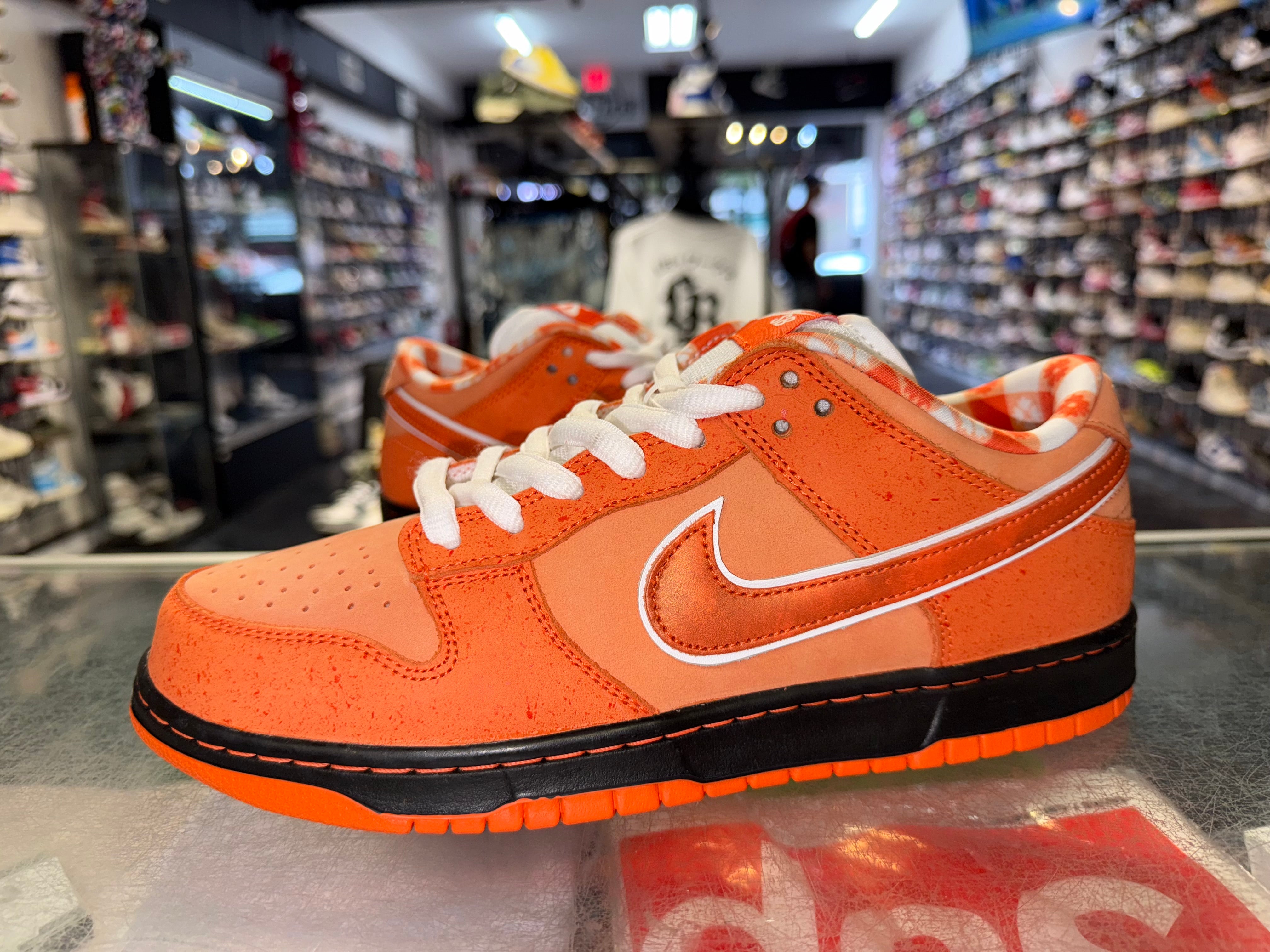 Size 9 Dunk Low SB Concepts "Orange Lobster" Special Box