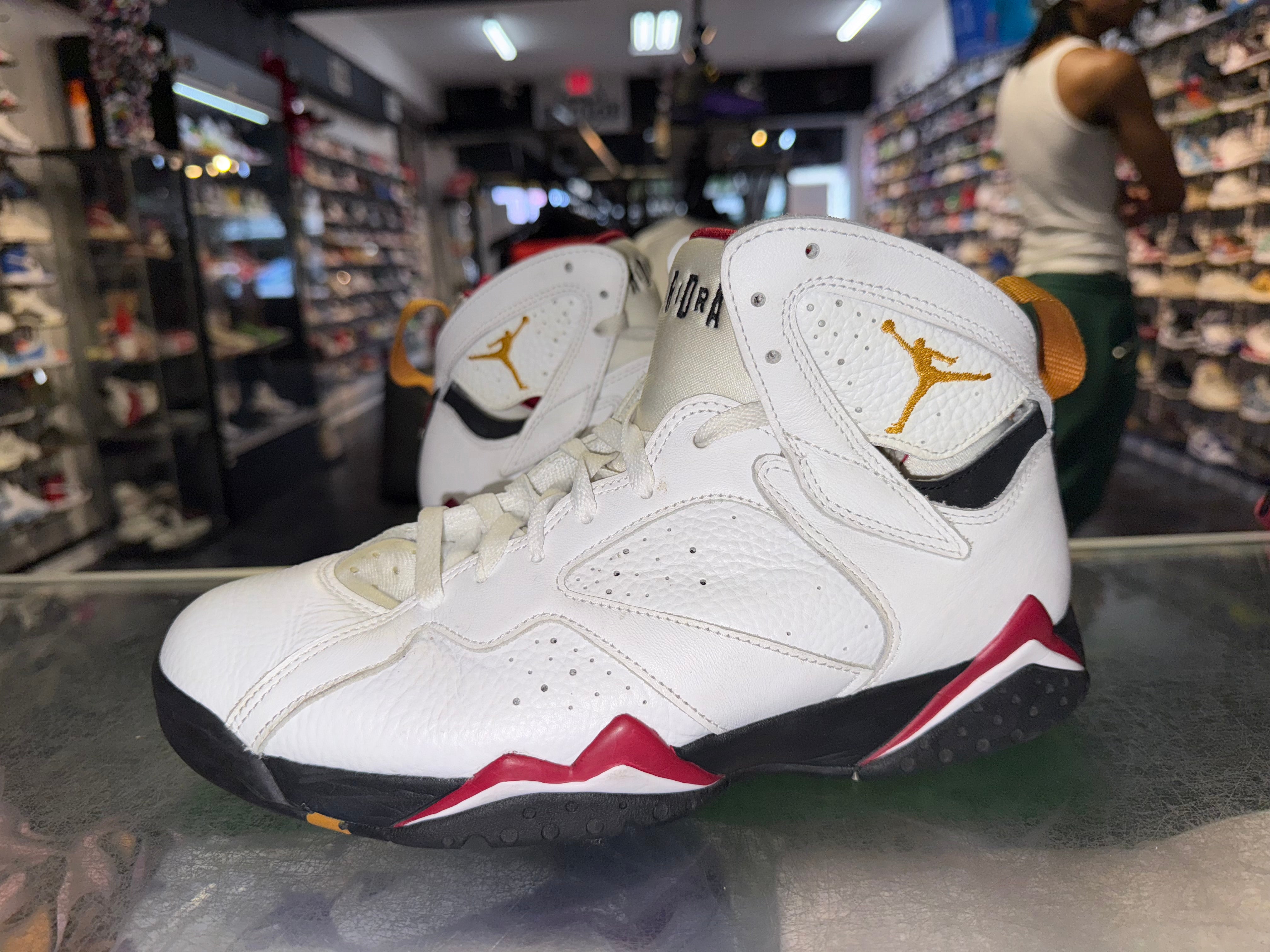 Size 9.5 Air Jordan 7 "Cardinal"