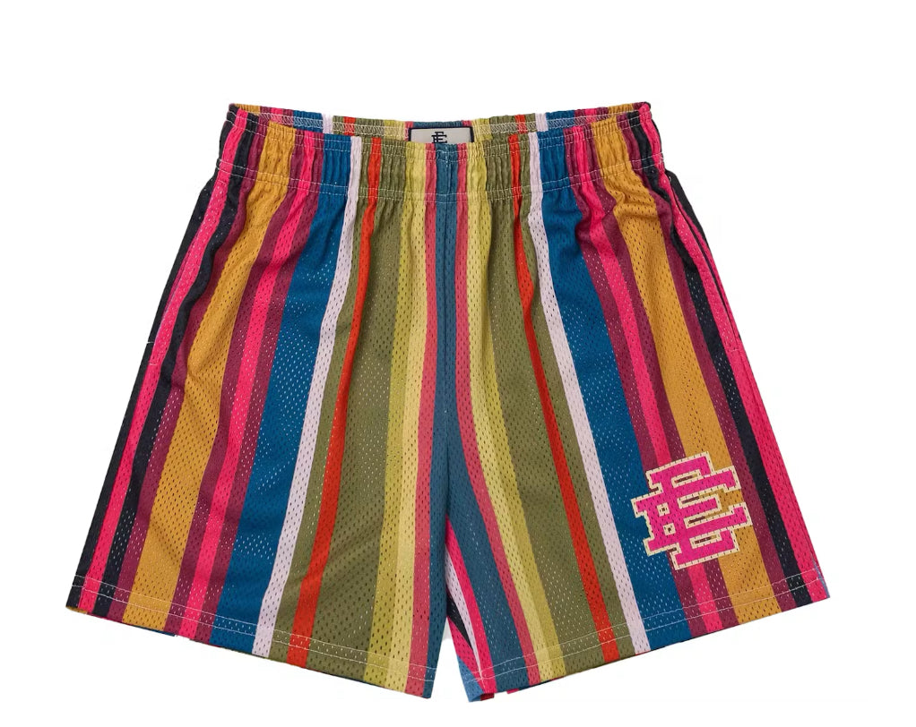 Size M Eric Emanuel EE Shorts “Multi Stripe”
