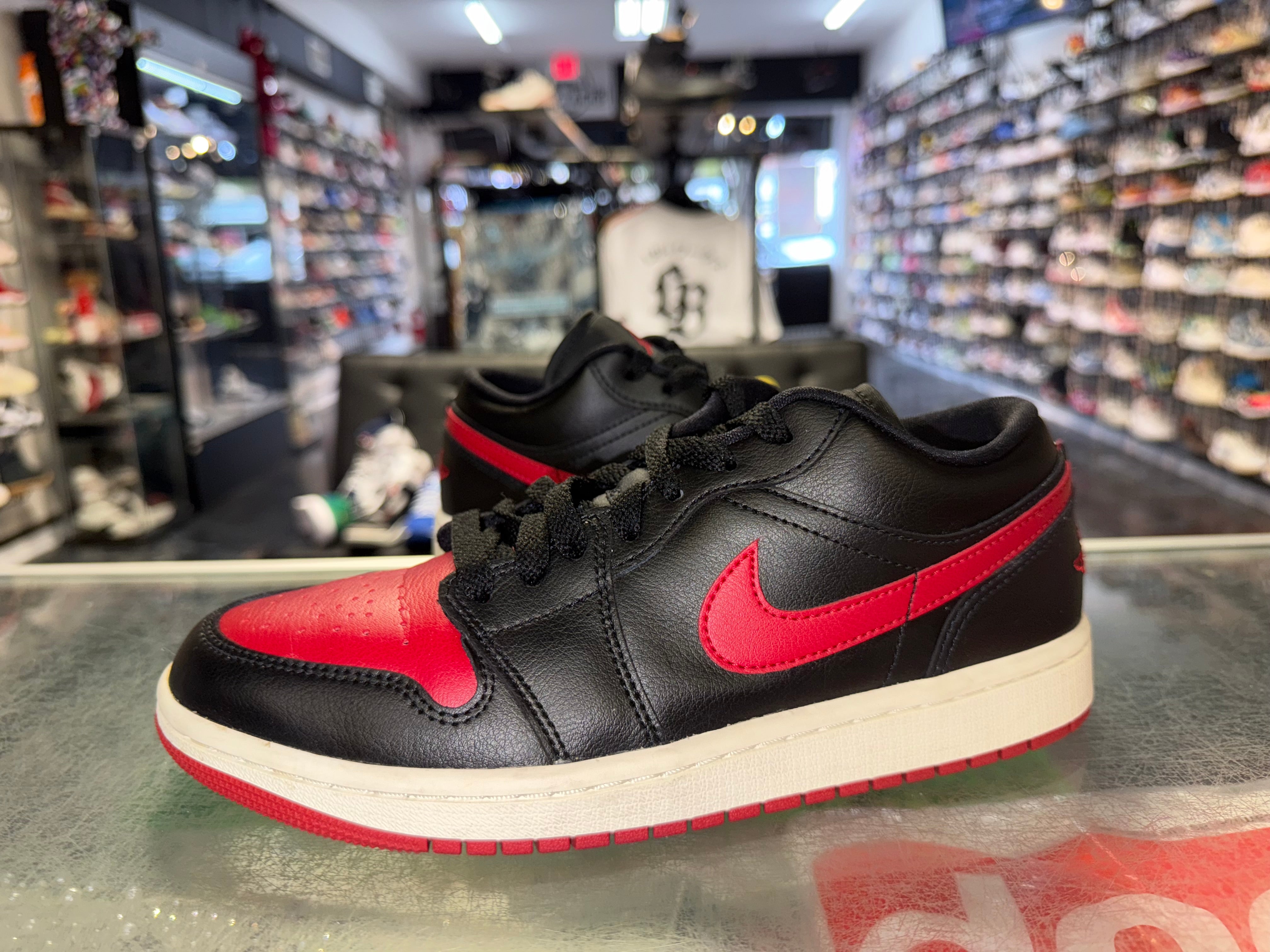 Size 6.5 (8W) Air Jordan 1 Low "Bred Sail"