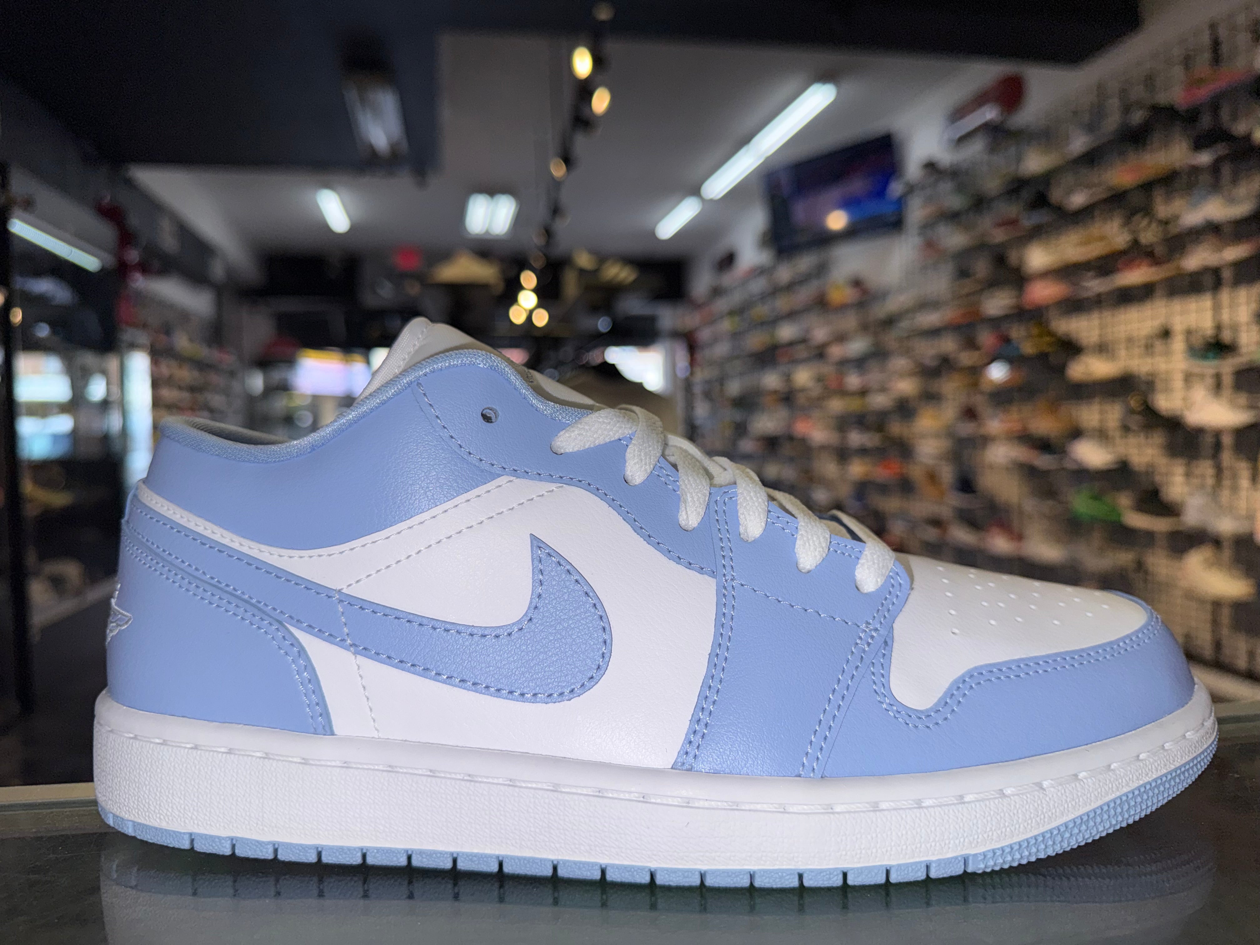 Size 10 (11.5W) Air Jordan 1 Low "White Aluminum" Brand New