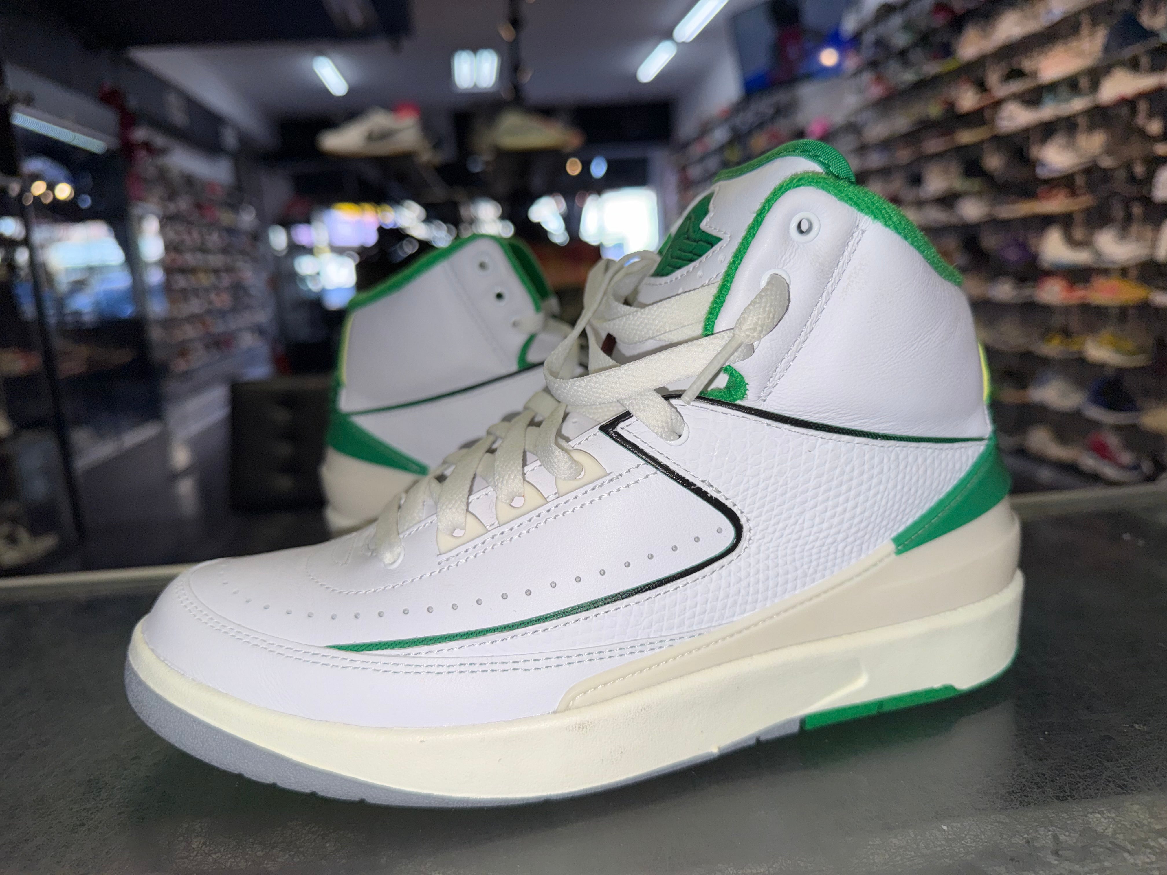 Size 8 Air Jordan 2 "Lucky Green"