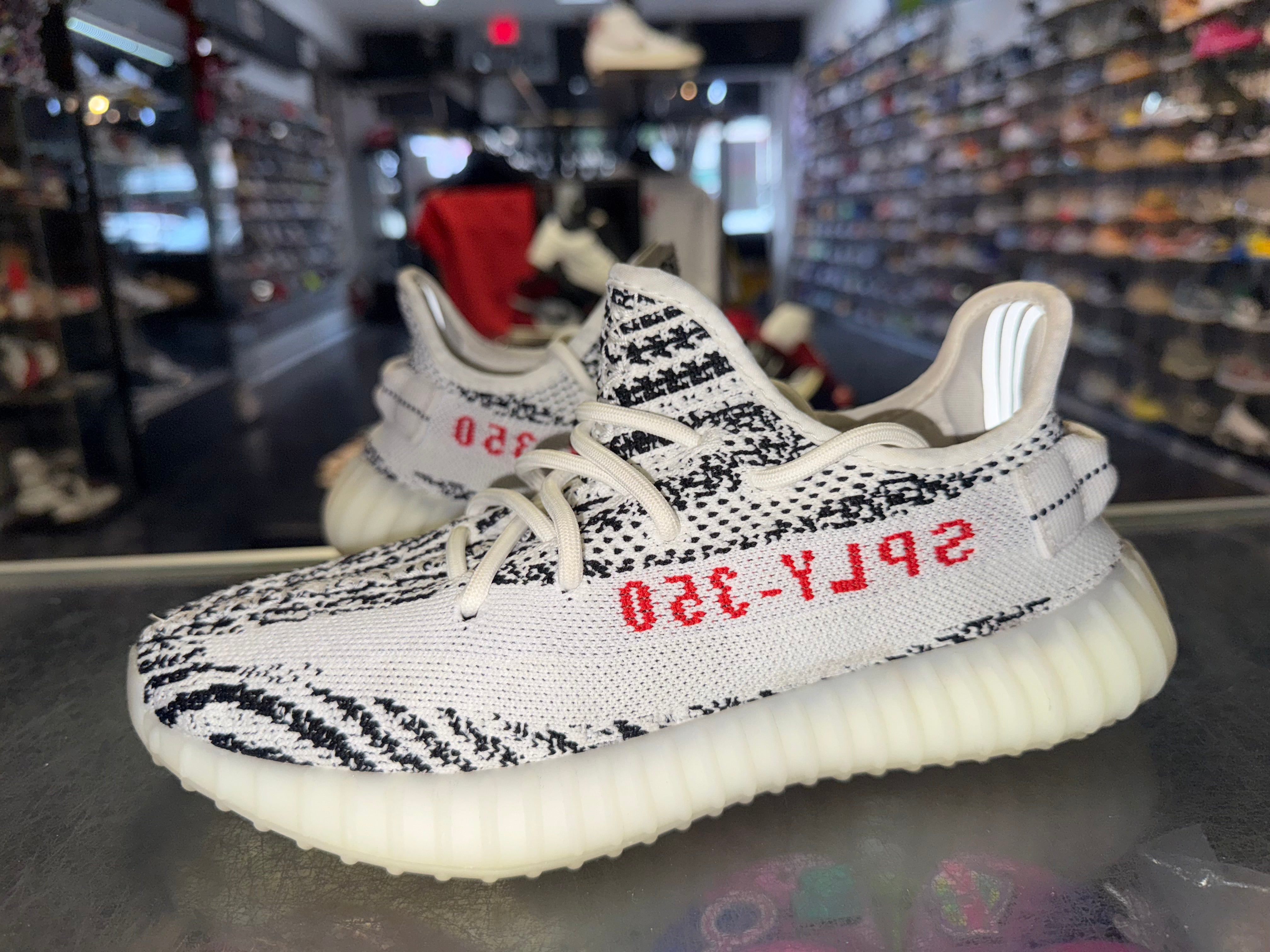 Size 6.5 Adidas Yeezy Boost 350 “Zebra”