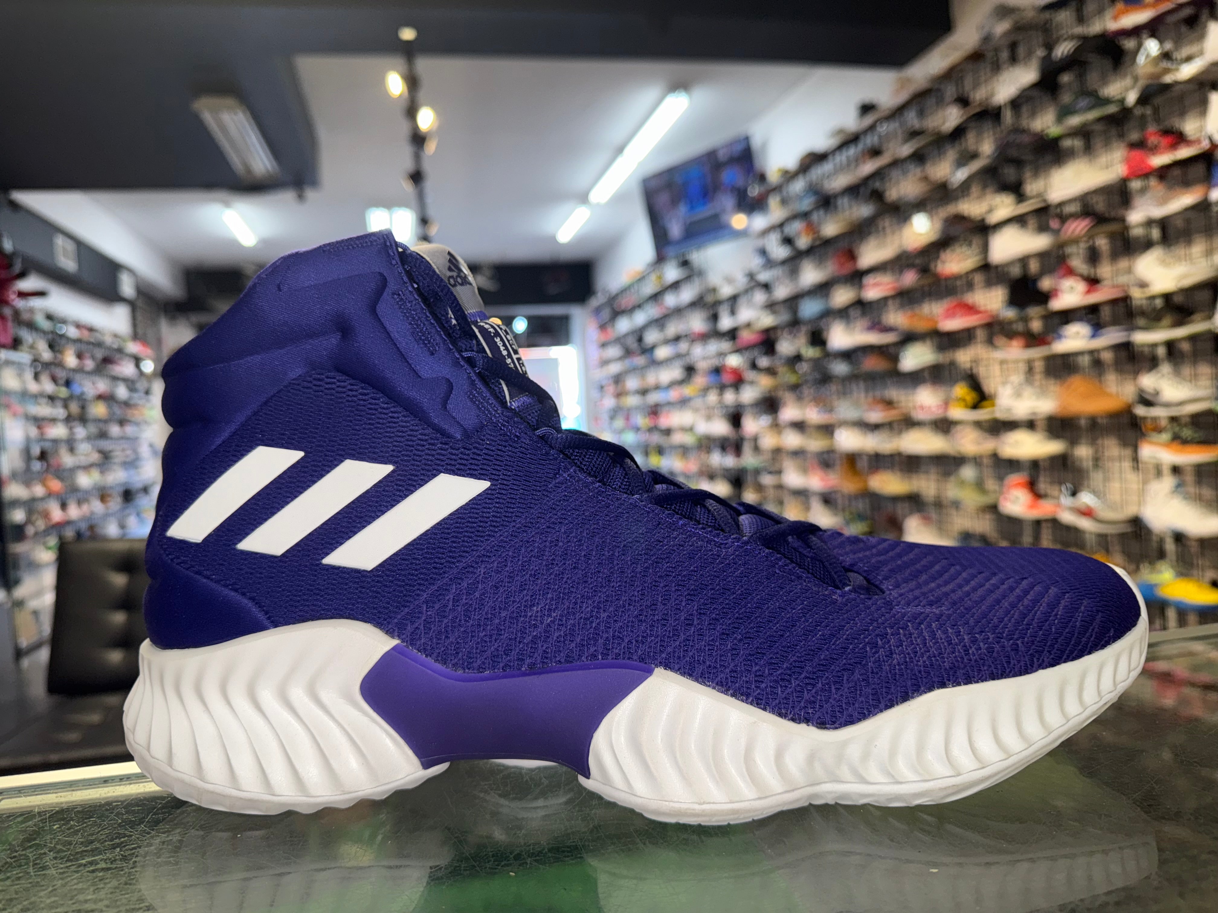 Size 16 Adidas Pro Bounce 2018 "Purple" Brand New